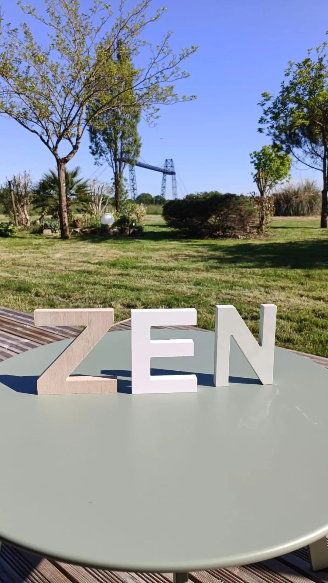 Garden in Hôtel-Restaurant La Belle Poule - Contact Hotel