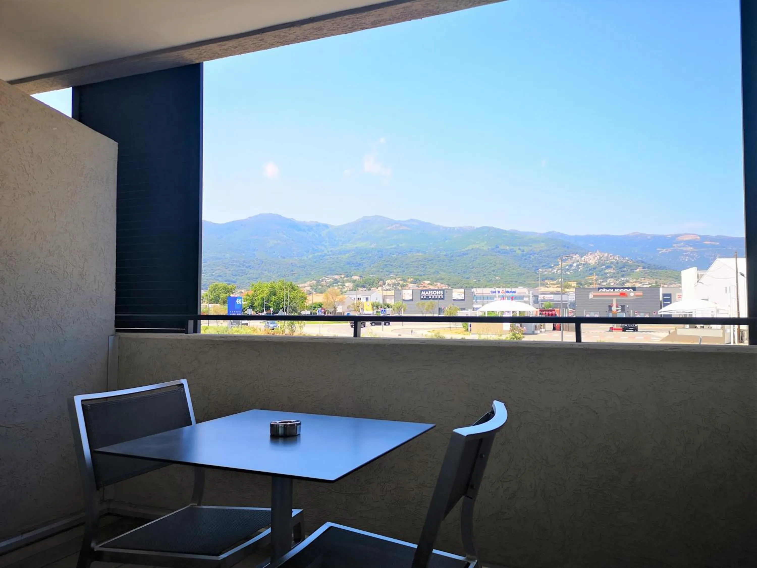 Balcony/Terrace in Hotel Residence Lido Marana Bastia Furiani