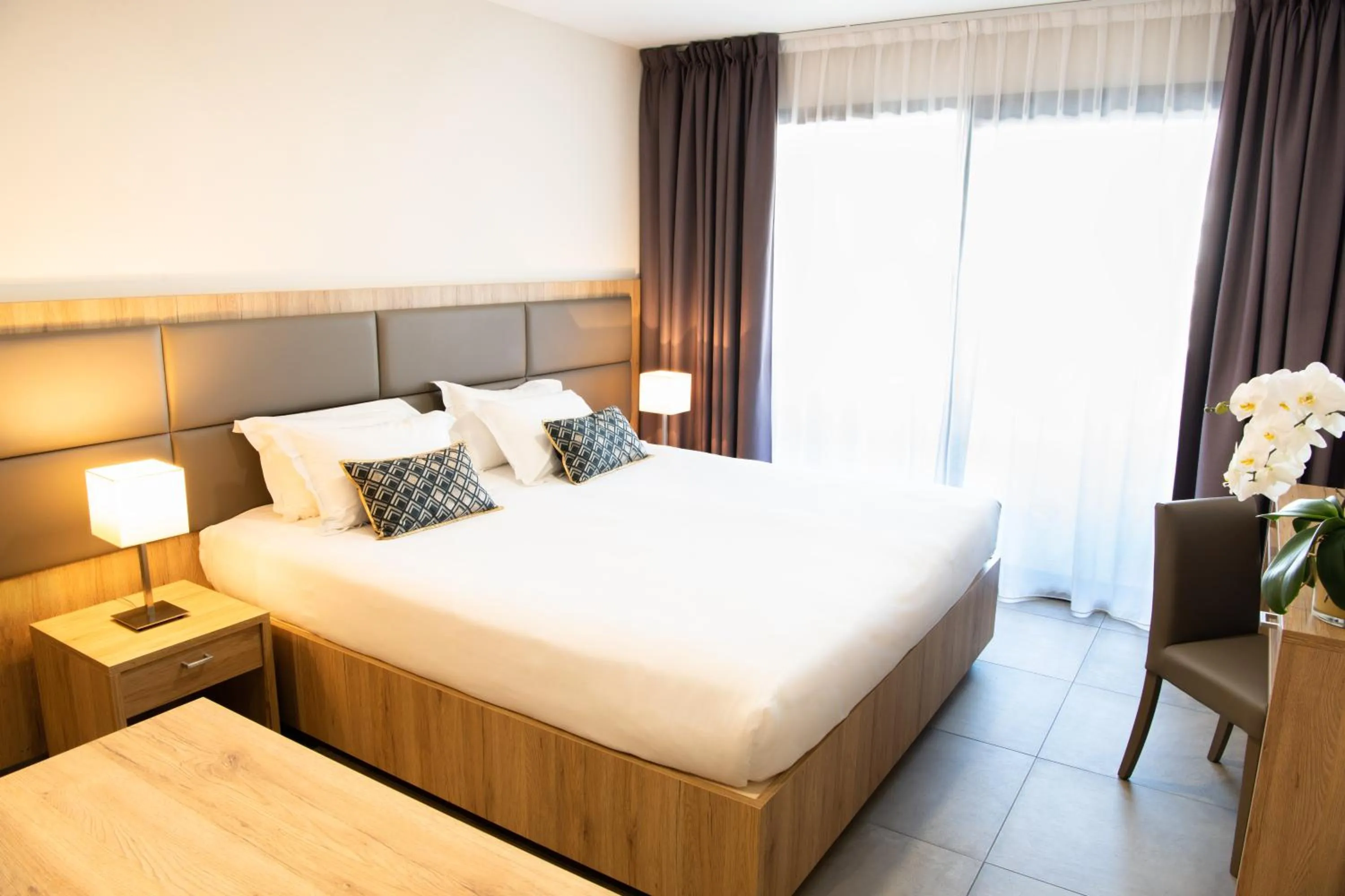 Bed in Hotel Residence Lido Marana Bastia Furiani