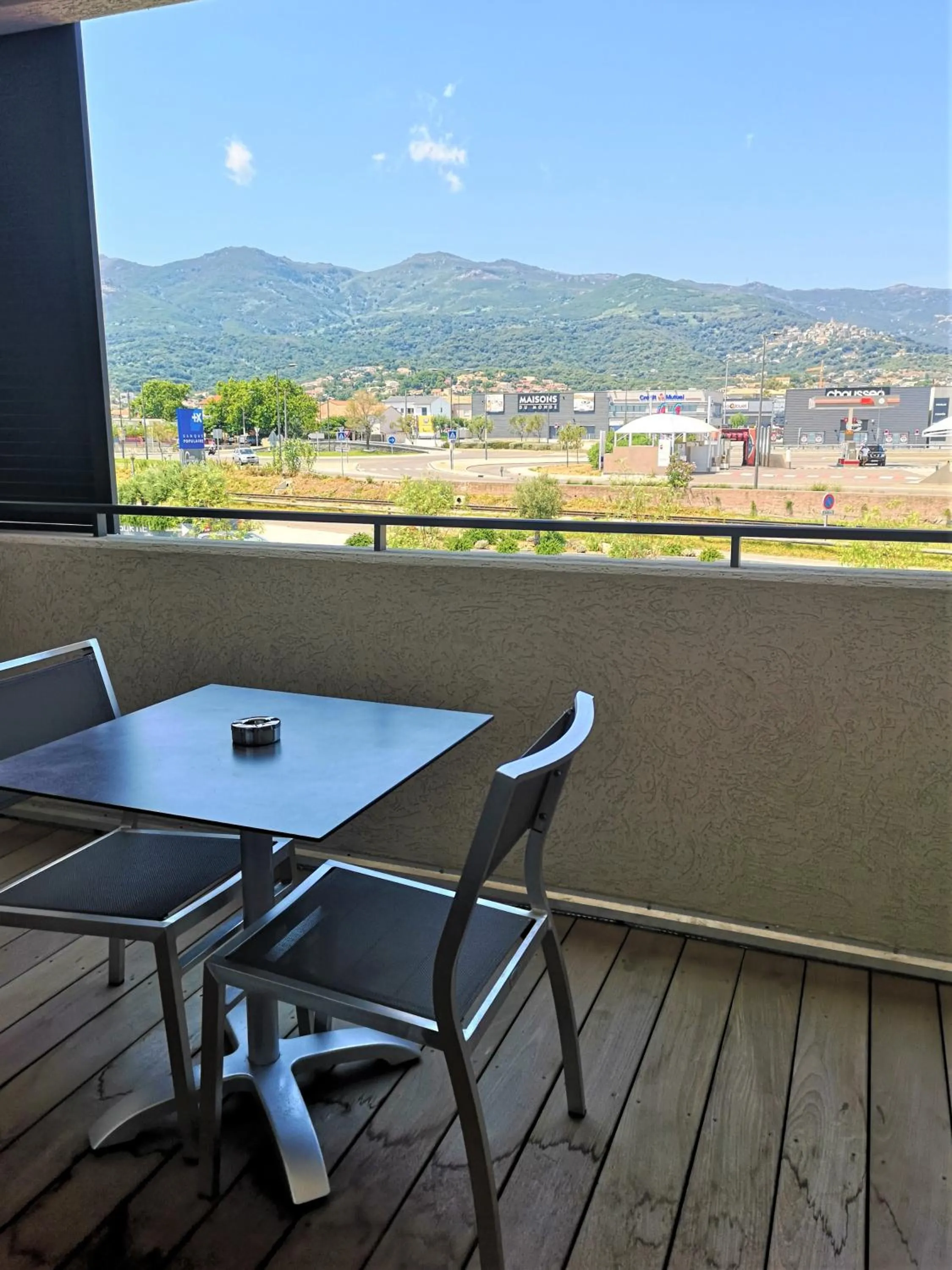 Balcony/Terrace in Hotel Residence Lido Marana Bastia Furiani