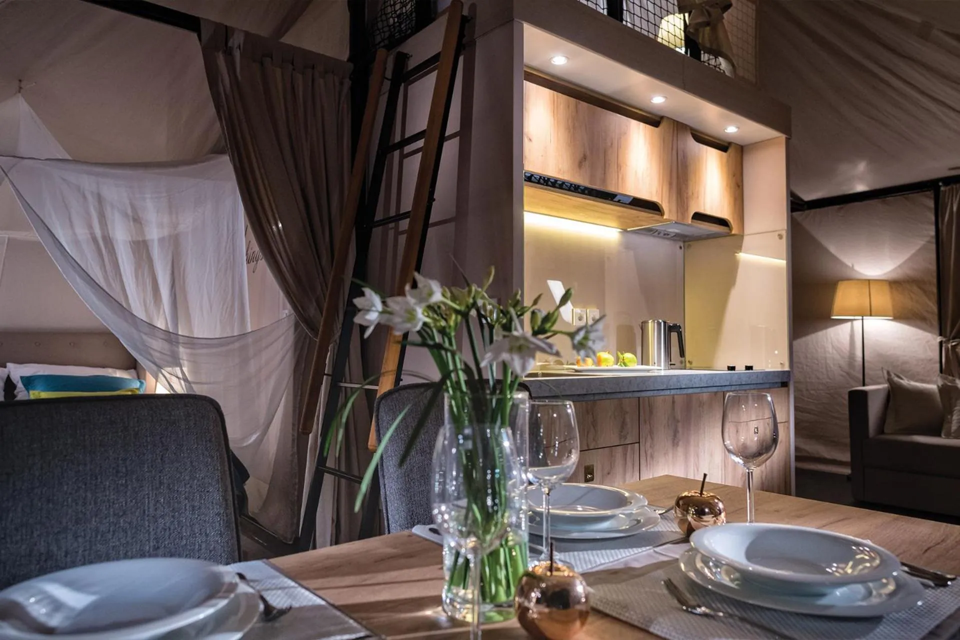 Dining area in Villaggio La Pescaccia