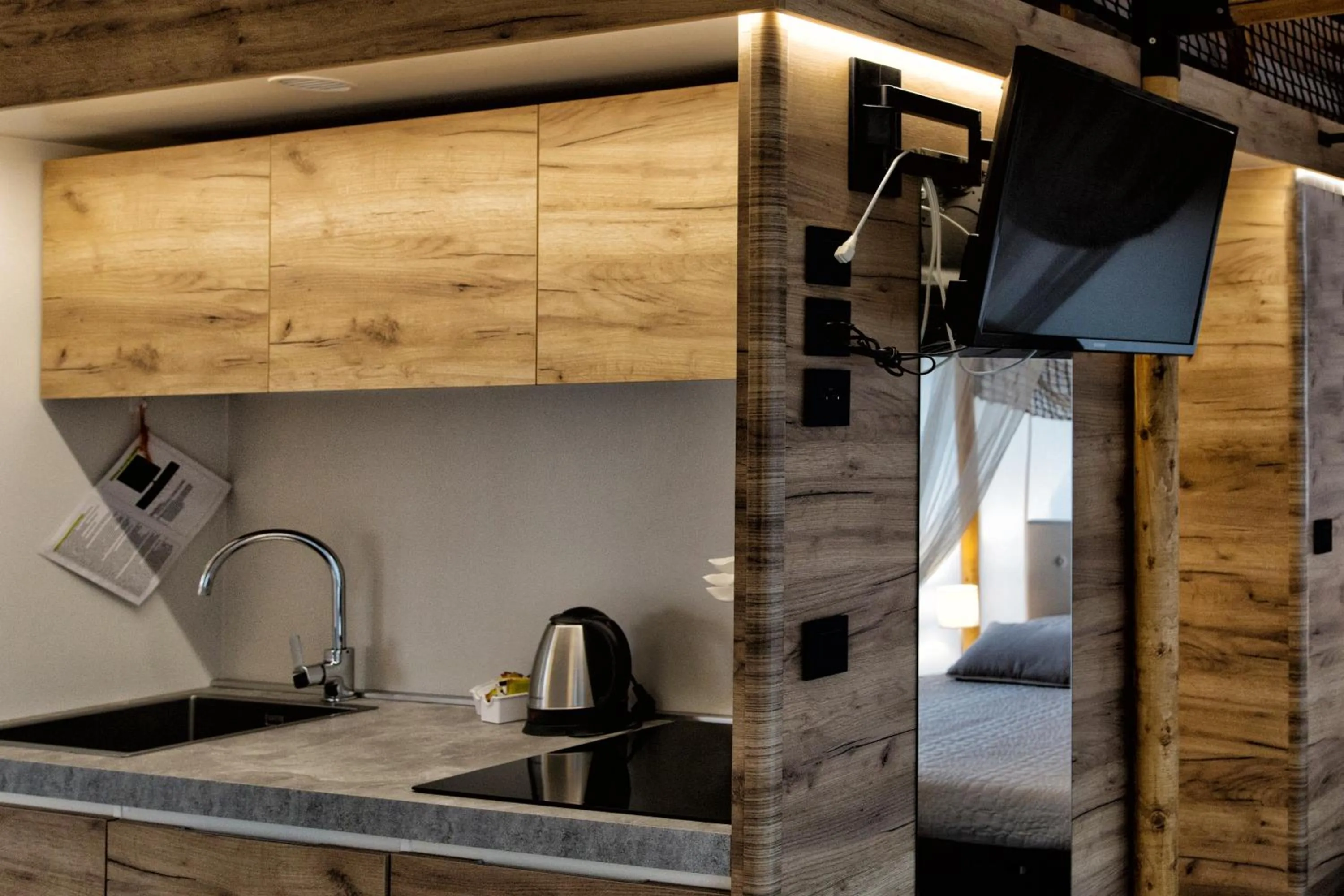 Kitchen or kitchenette in Villaggio La Pescaccia