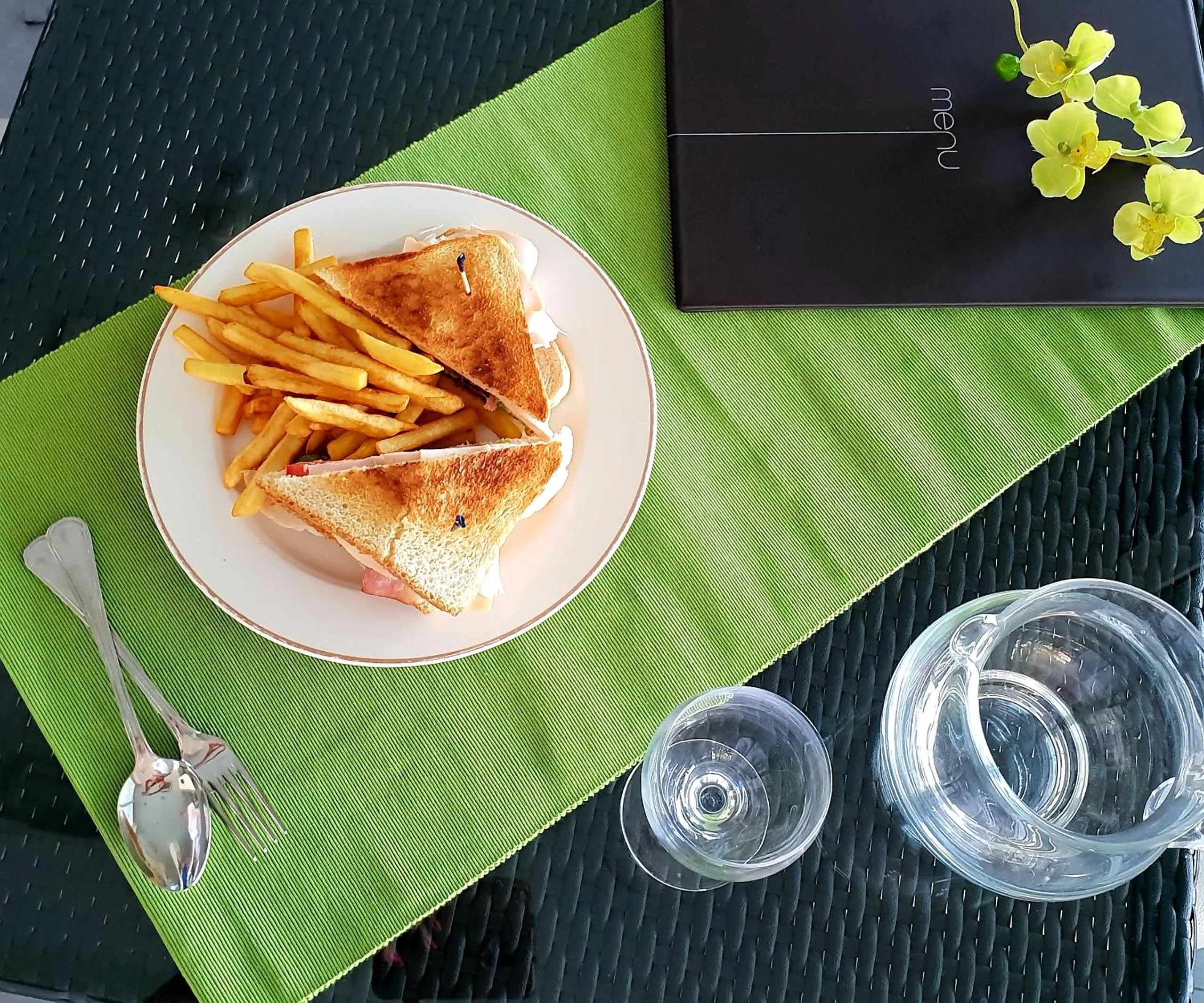 Food close-up in Villaggio La Pescaccia