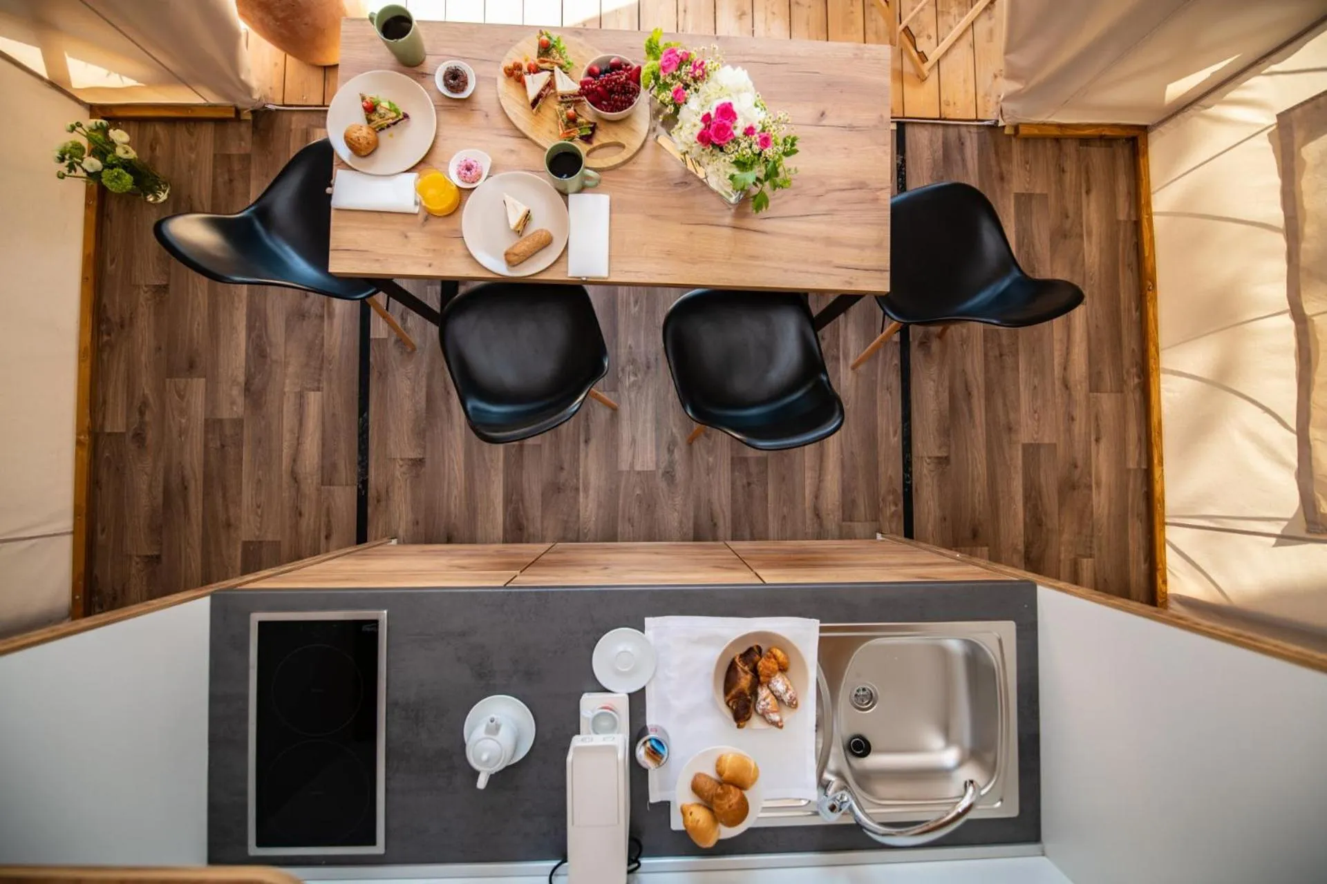 Dining area in Villaggio La Pescaccia