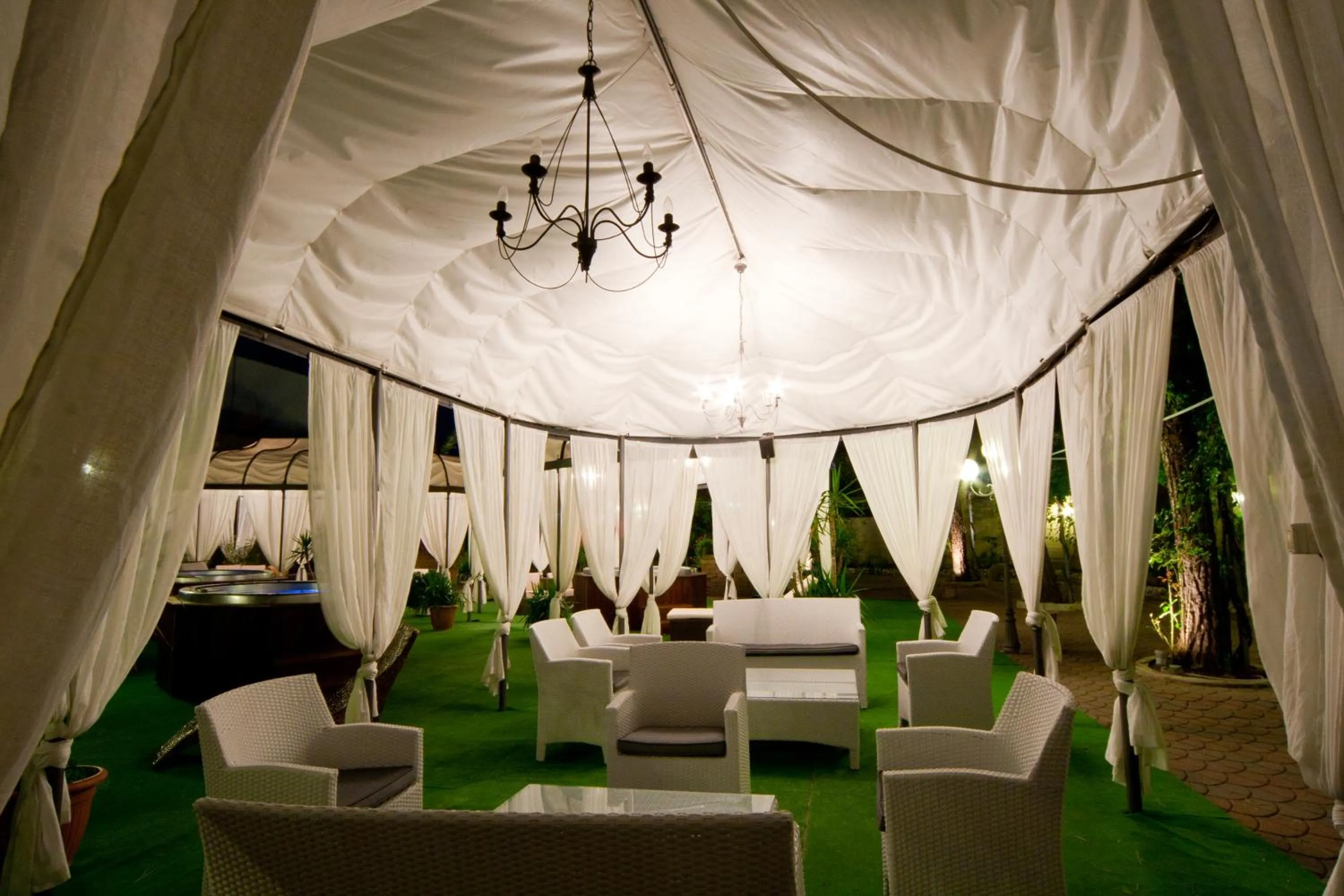 Decorative detail in Villaggio La Pescaccia