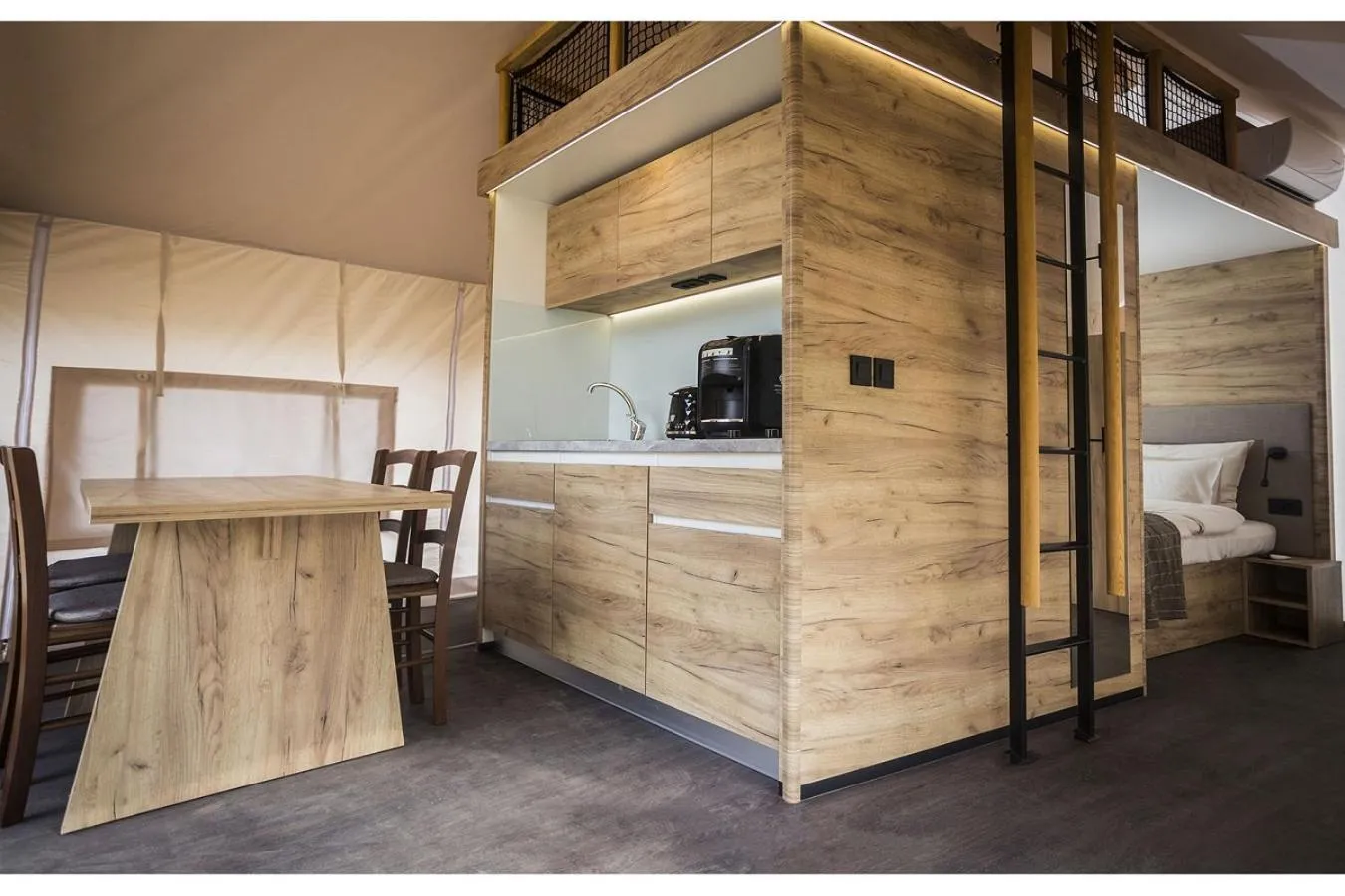 Kitchen or kitchenette in Villaggio La Pescaccia