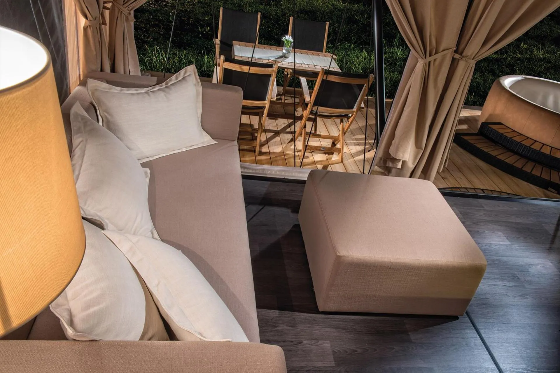 Seating area in Villaggio La Pescaccia