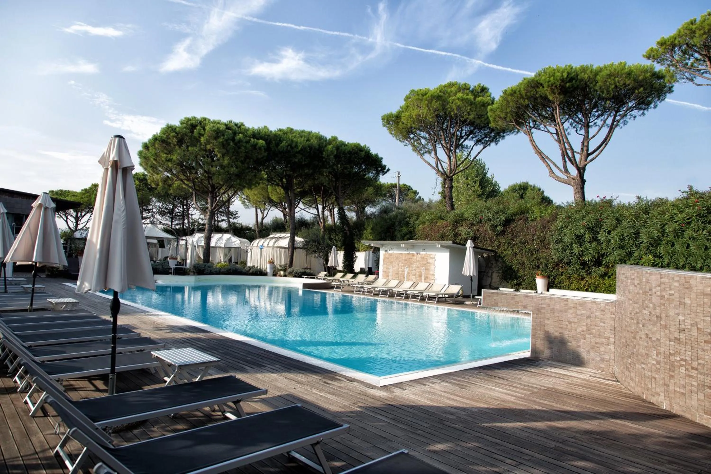 Pool view in Villaggio La Pescaccia