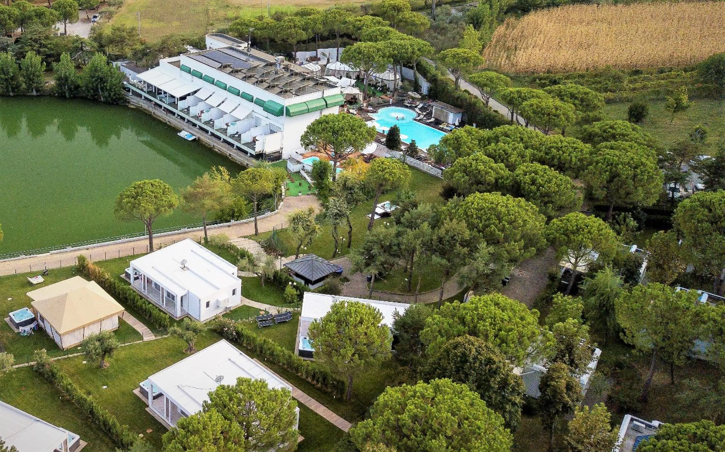 Bird's eye view in Villaggio La Pescaccia