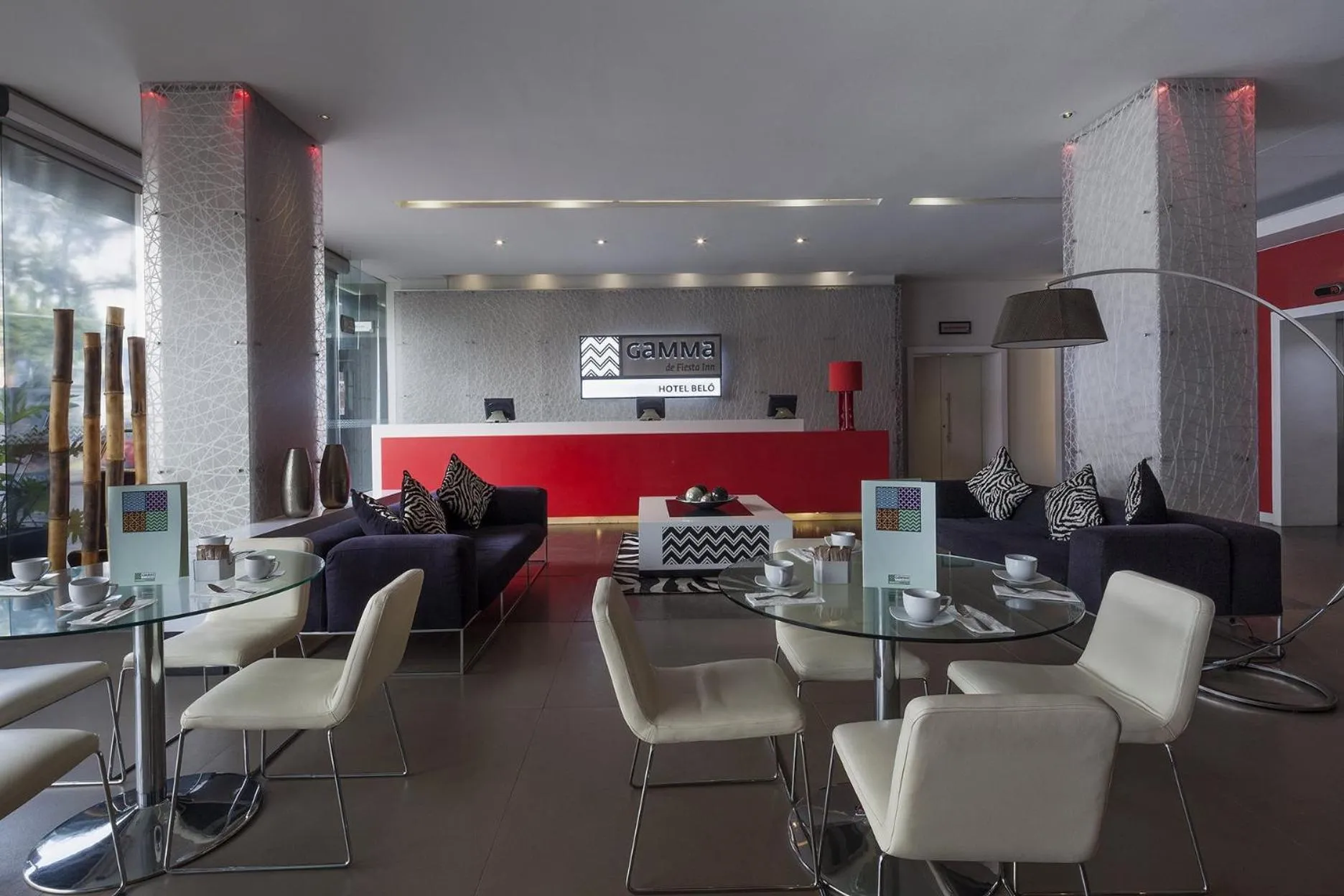 Lobby or reception in Gamma Morelia Belo