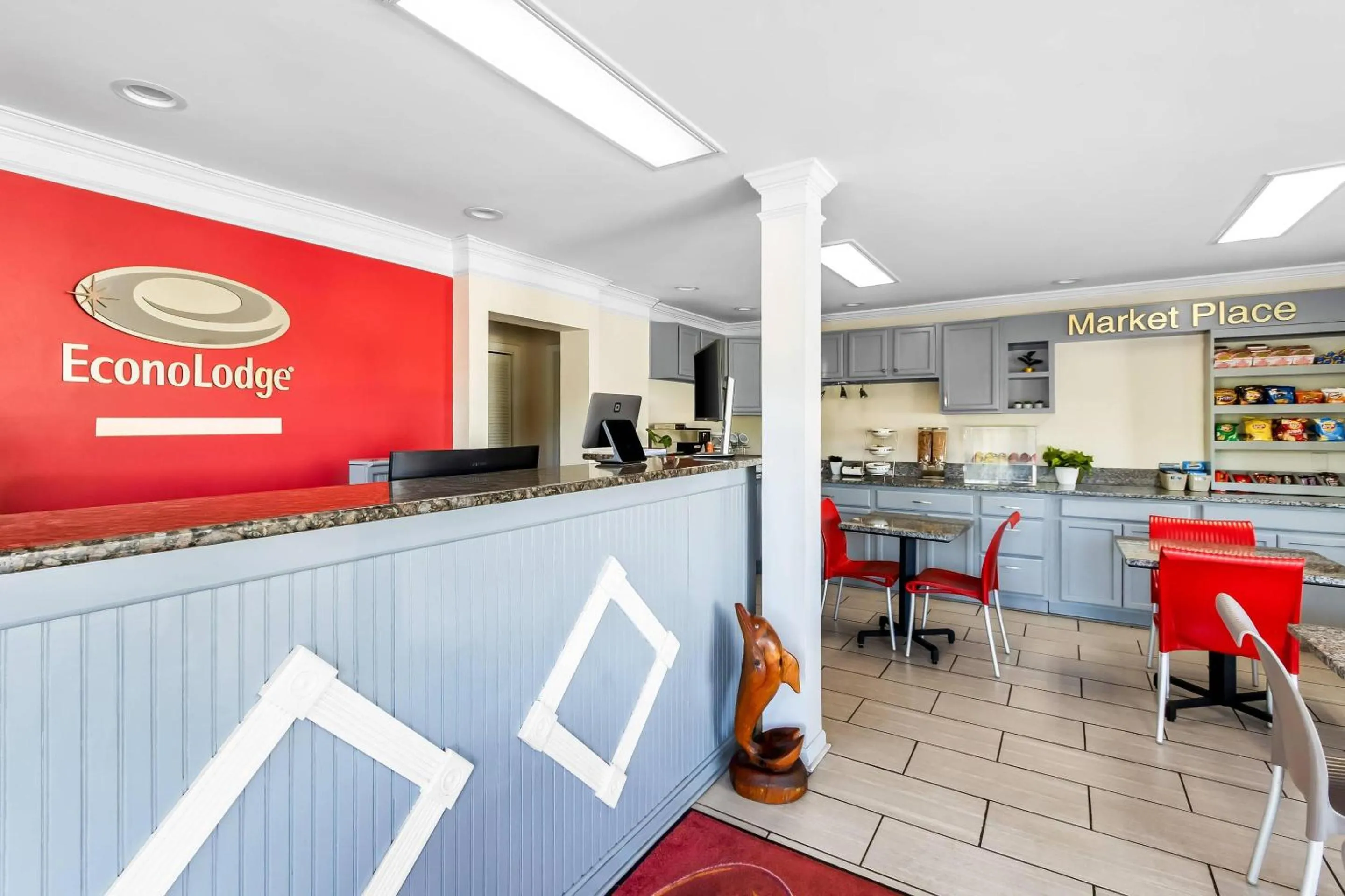 Lobby or reception in Econo Lodge Goose Creek - Charleston North