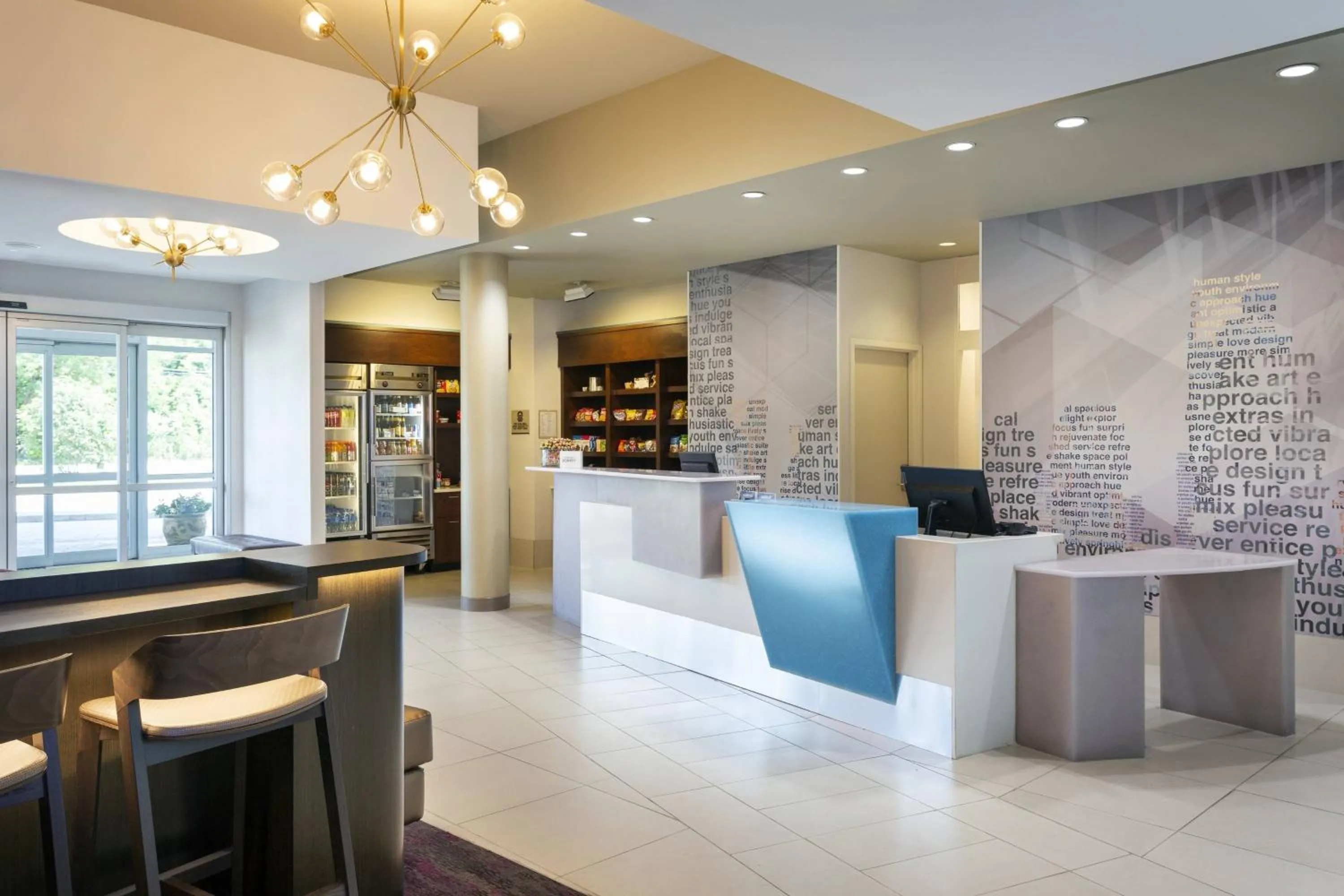Lobby or reception in SpringHill Suites by Marriott Philadelphia Airport / Ridley Park