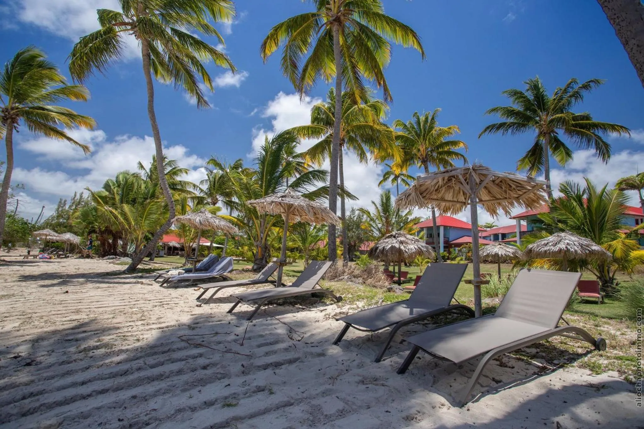 Sea view in Les Villas du Lagon