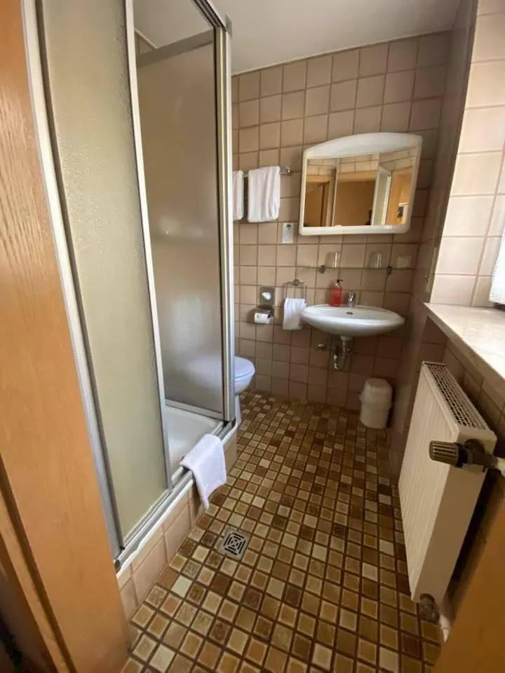 Bathroom in Hotel-Gasthof "Alter Ritter"