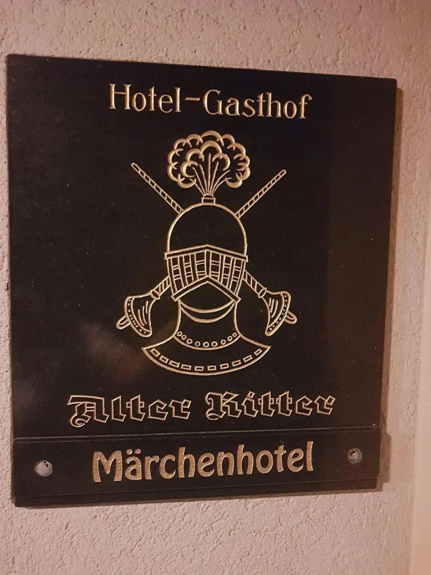 Property logo or sign in Hotel-Gasthof "Alter Ritter"