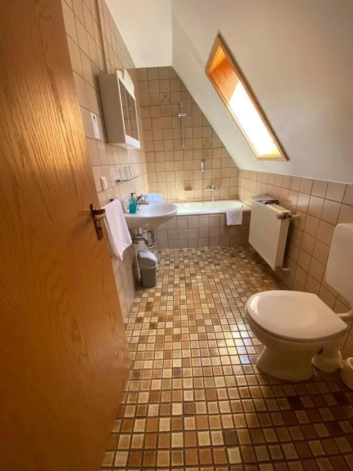 Bathroom in Hotel-Gasthof "Alter Ritter"