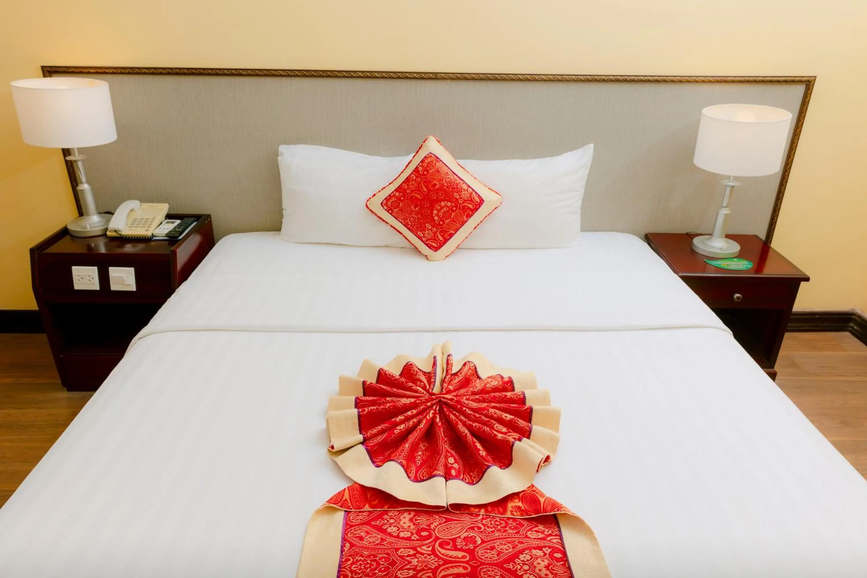 Bed in Seagull Hotel