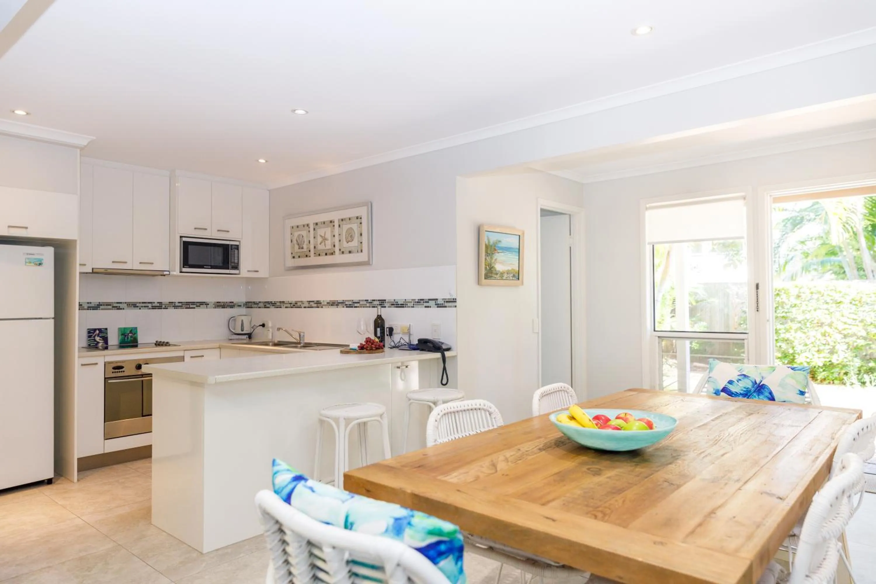 Dining area in Sandy Beach Resort