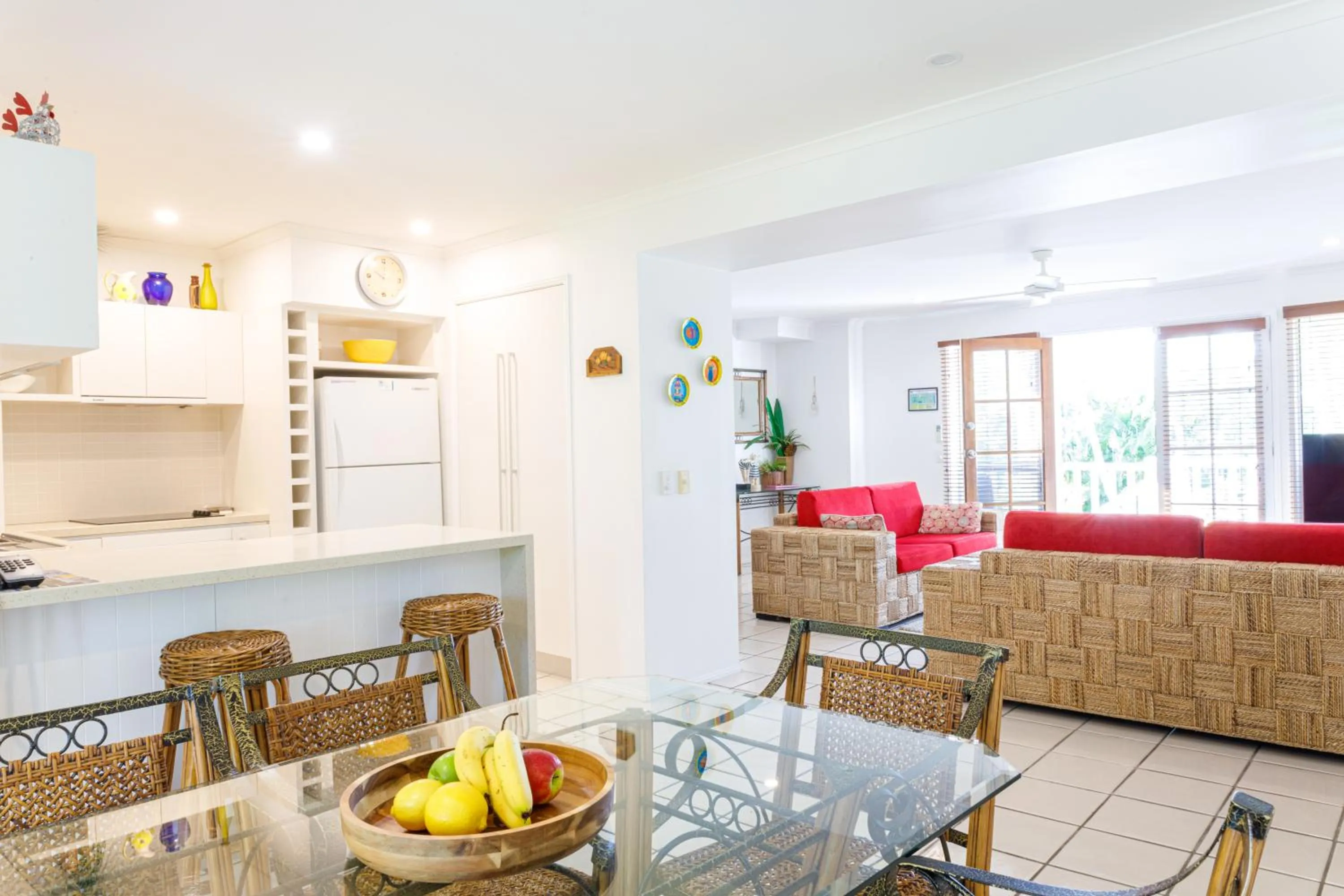 Dining area in Sandy Beach Resort