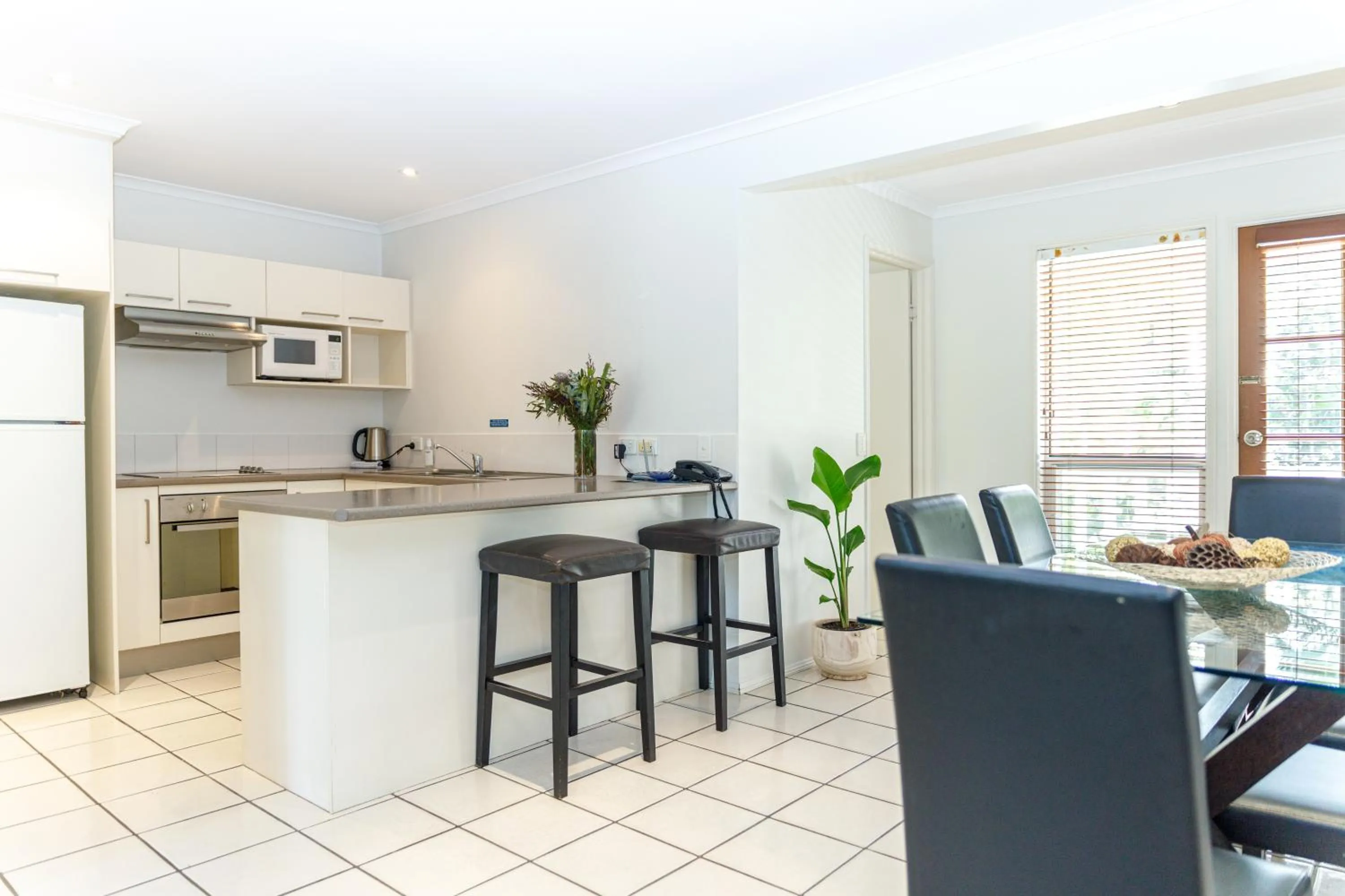 Dining area in Sandy Beach Resort