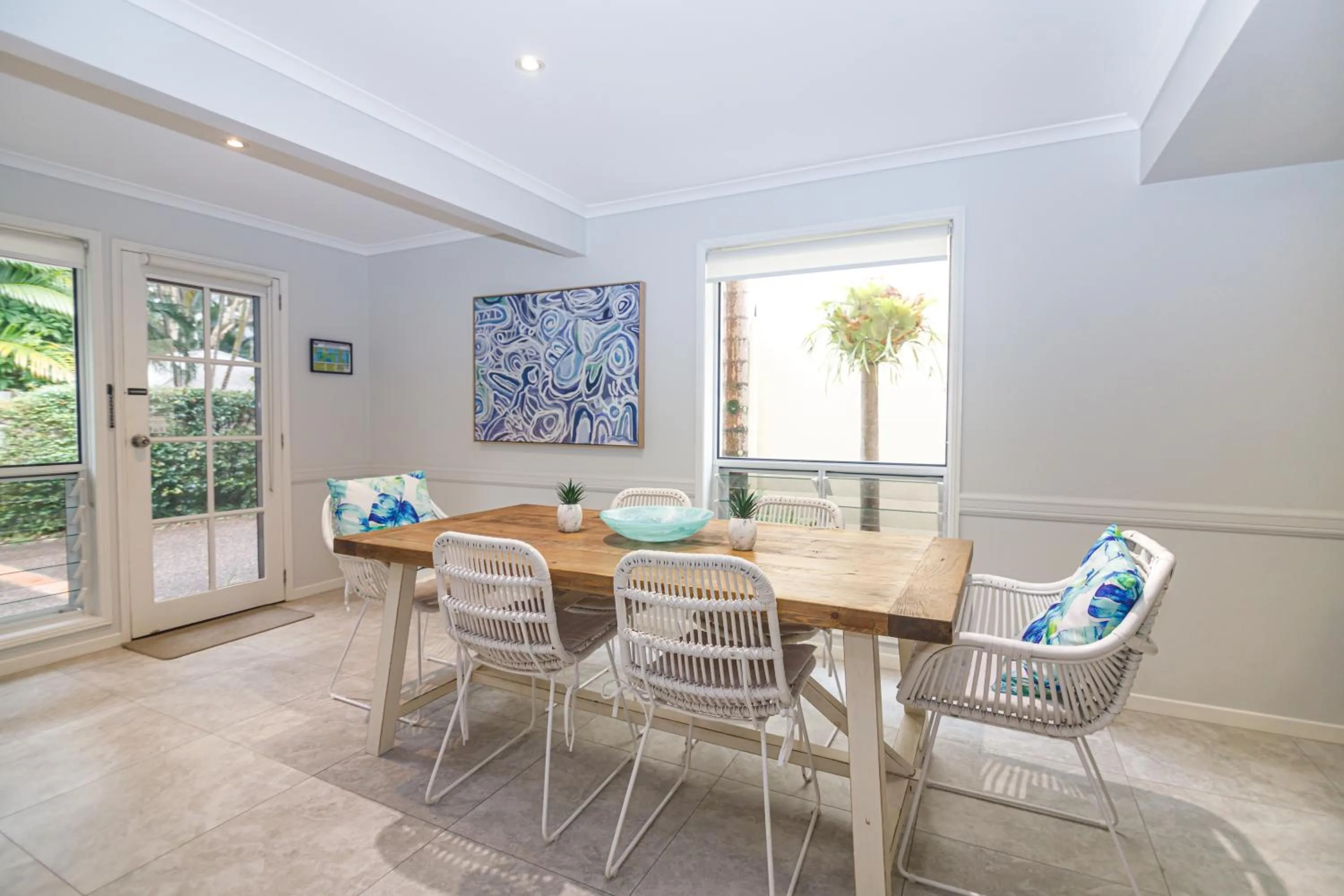 Dining area in Sandy Beach Resort