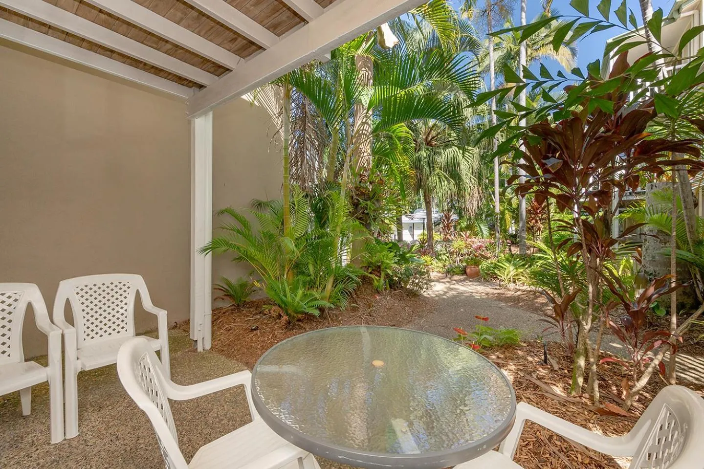 Patio in Sandy Beach Resort