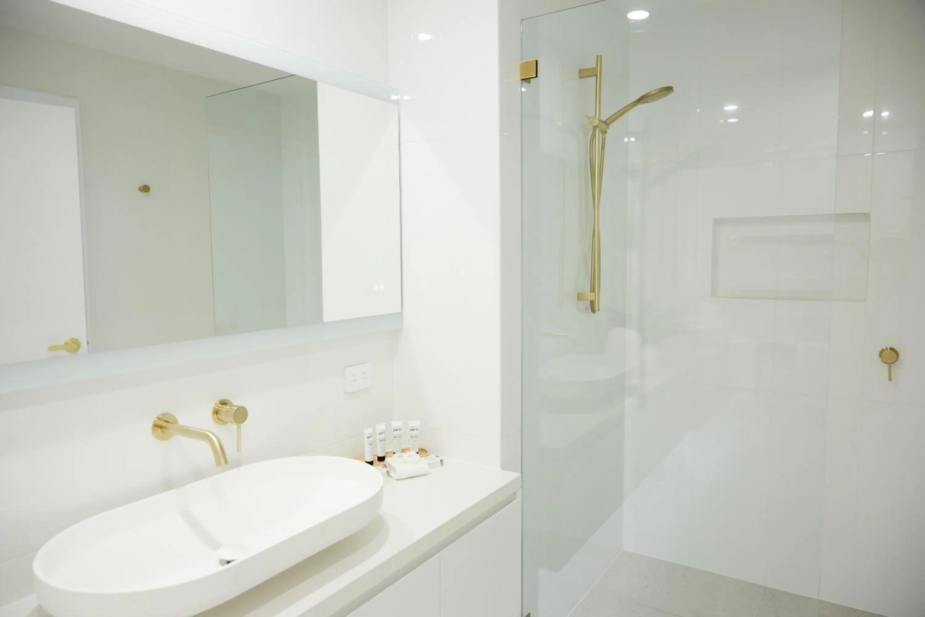 Shower in Sandy Beach Resort