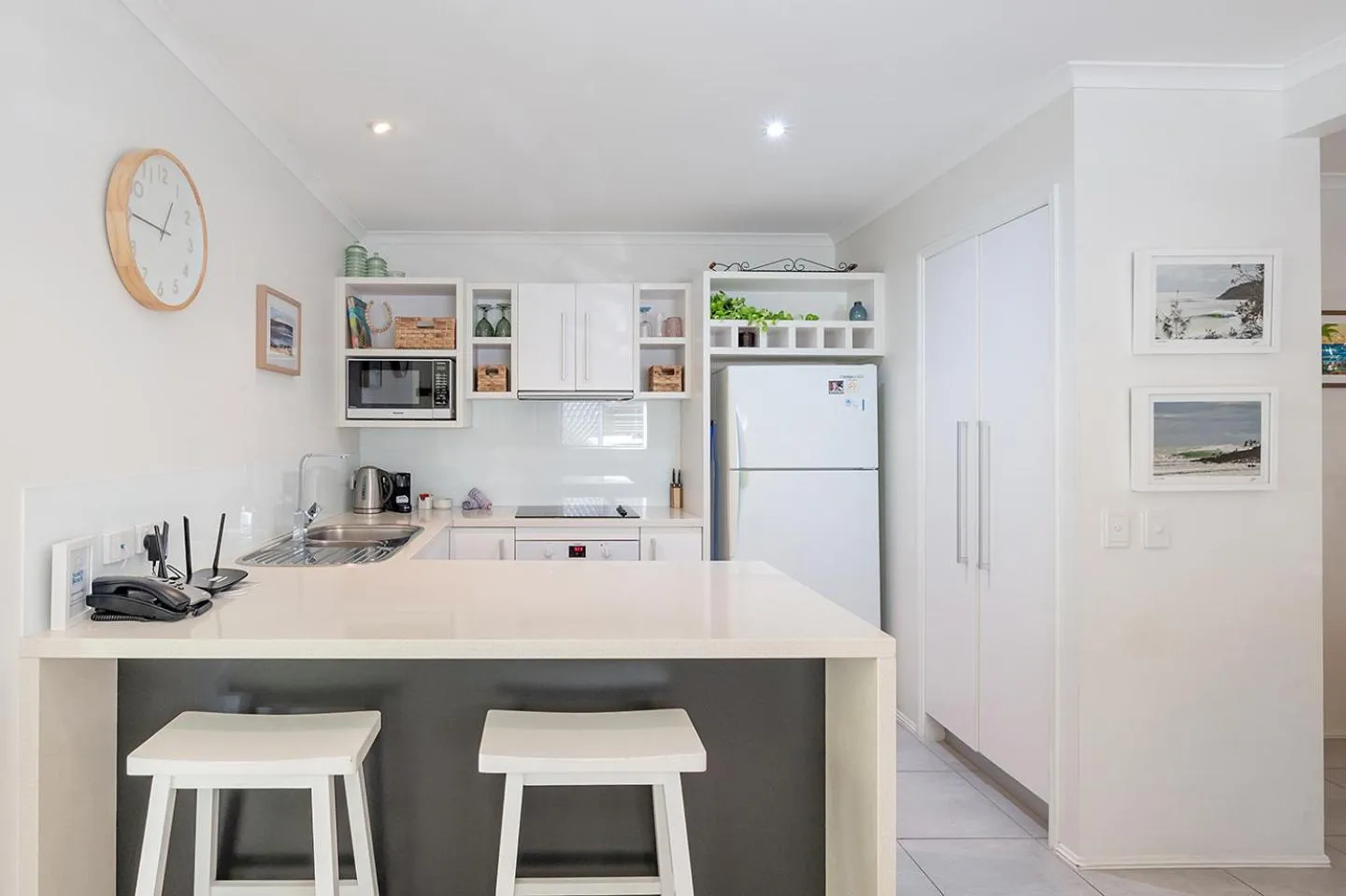 Kitchen or kitchenette in Sandy Beach Resort