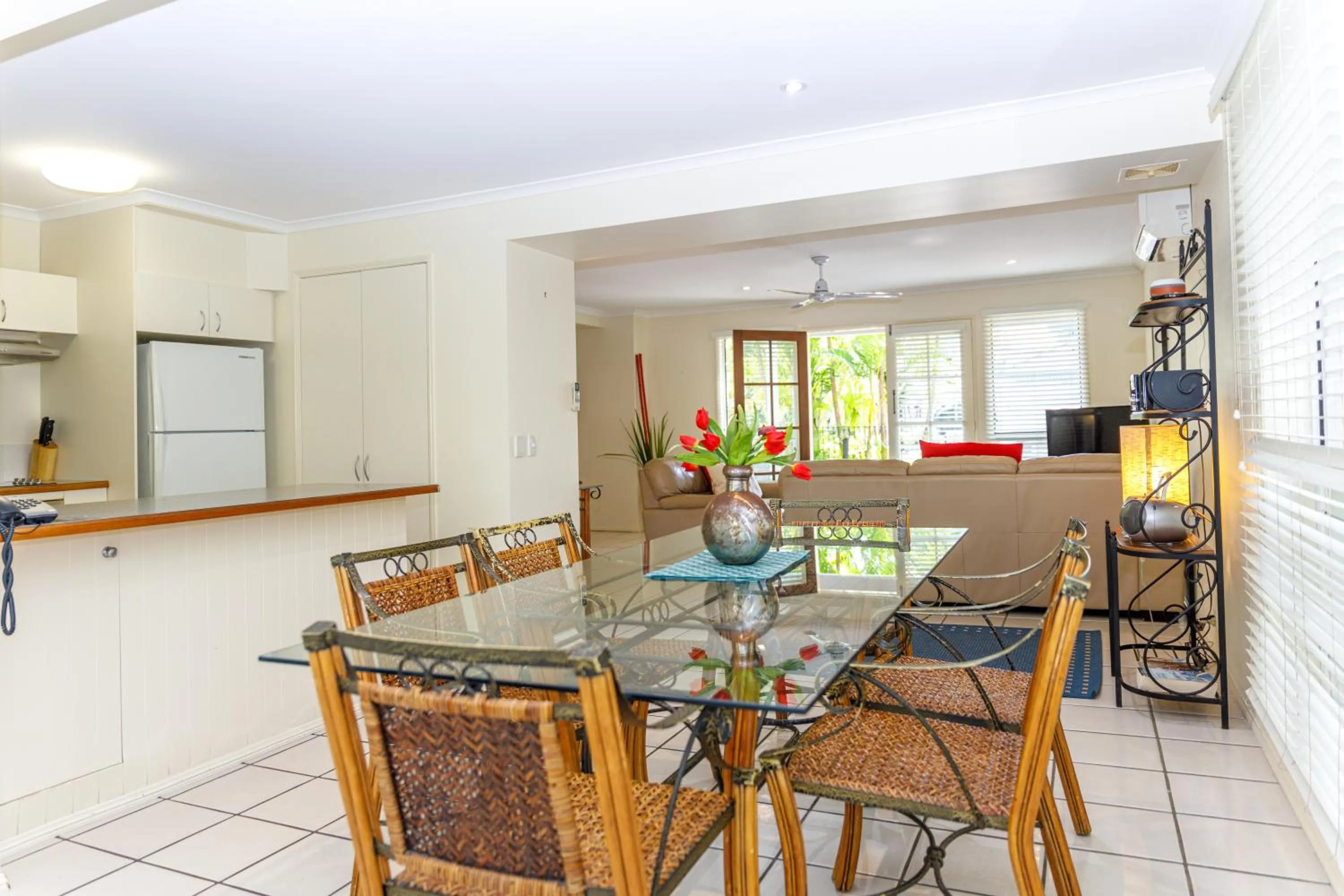Dining area in Sandy Beach Resort