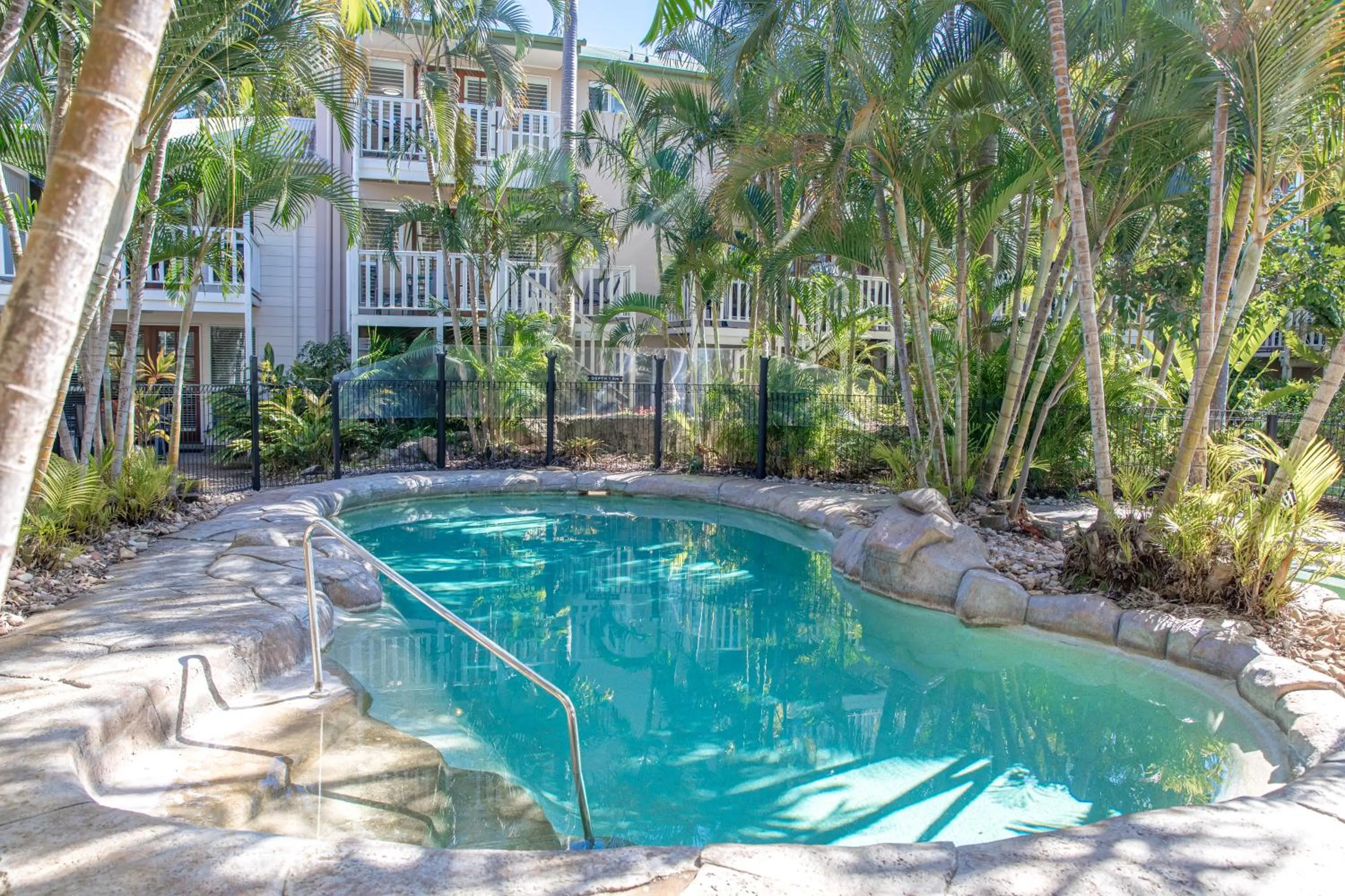 Garden in Sandy Beach Resort