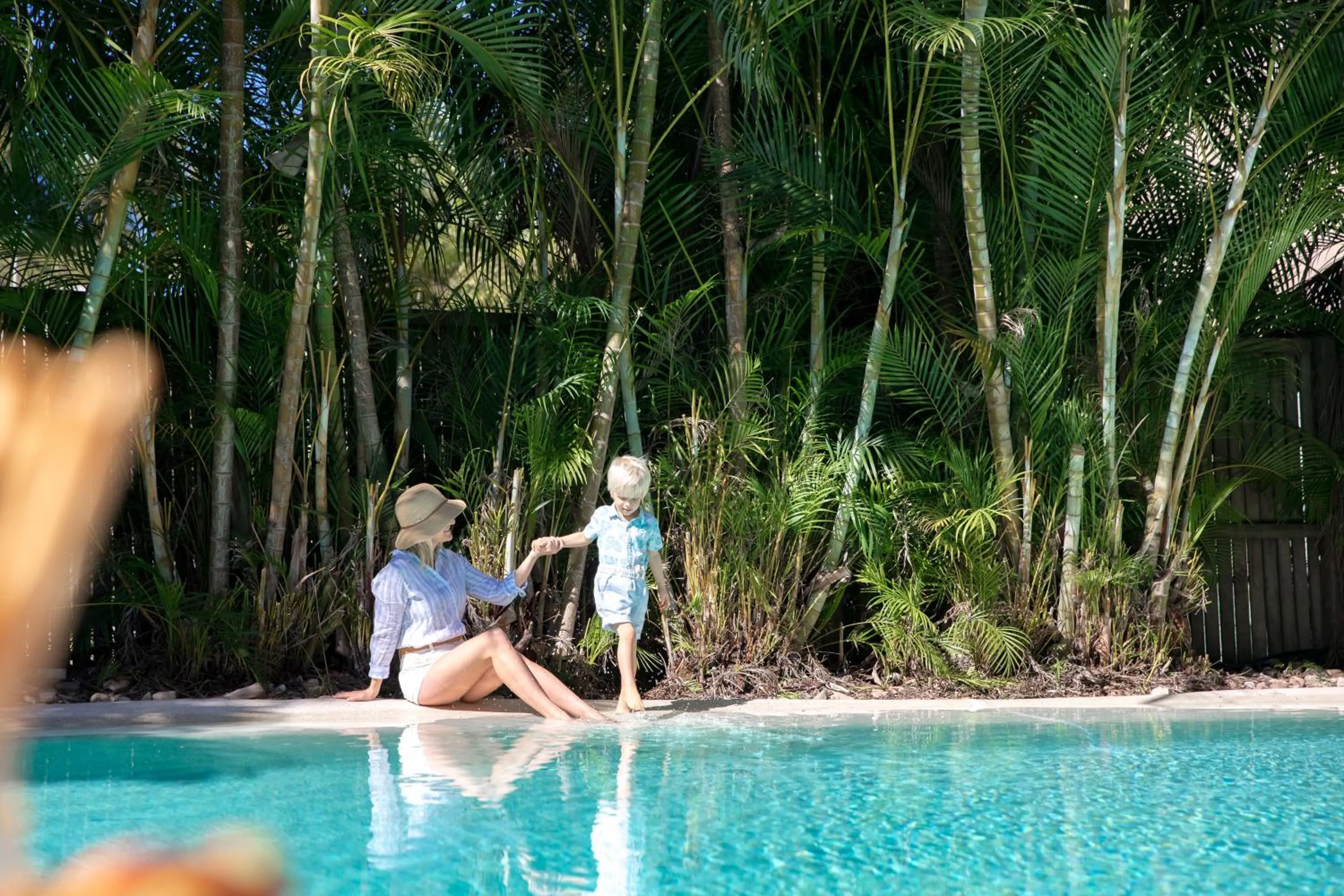 Garden in Sandy Beach Resort