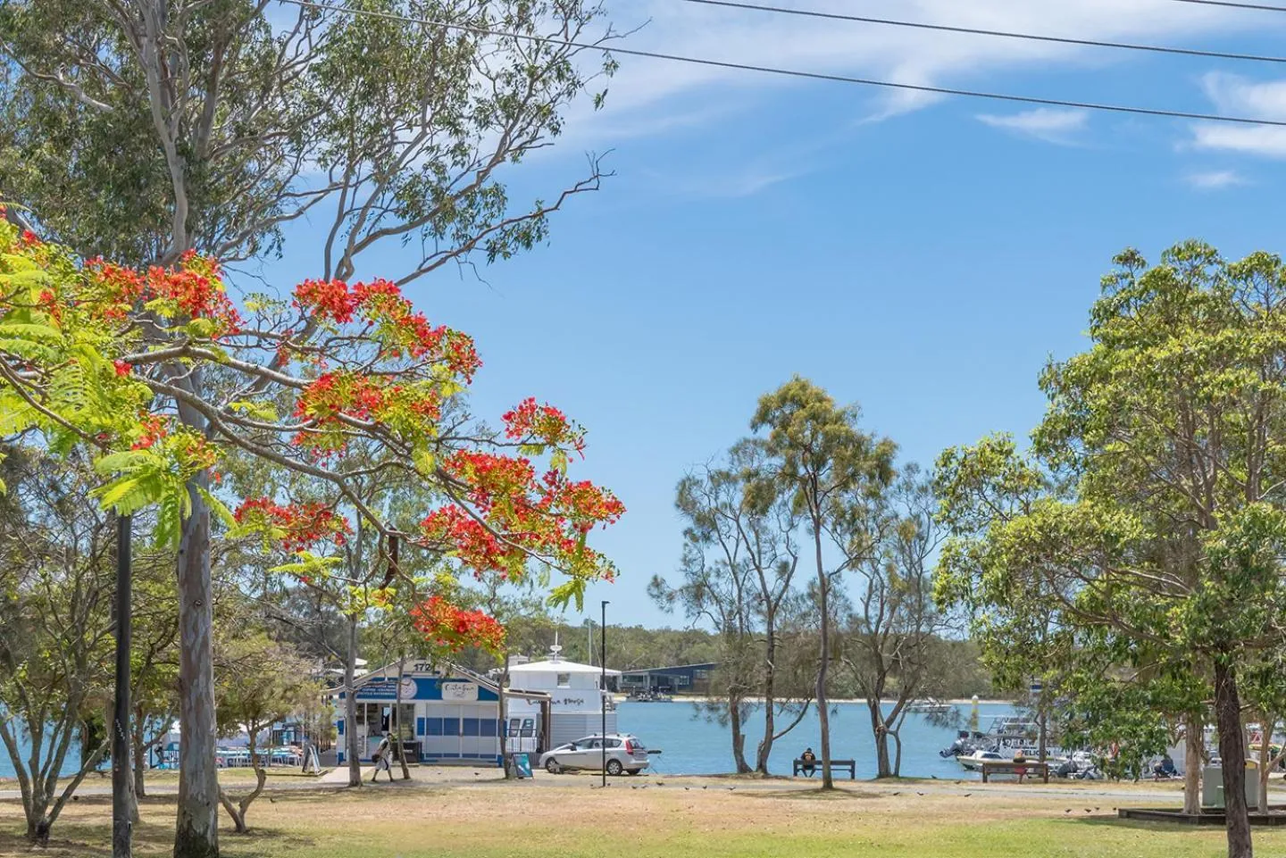 River view in Sandy Beach Resort