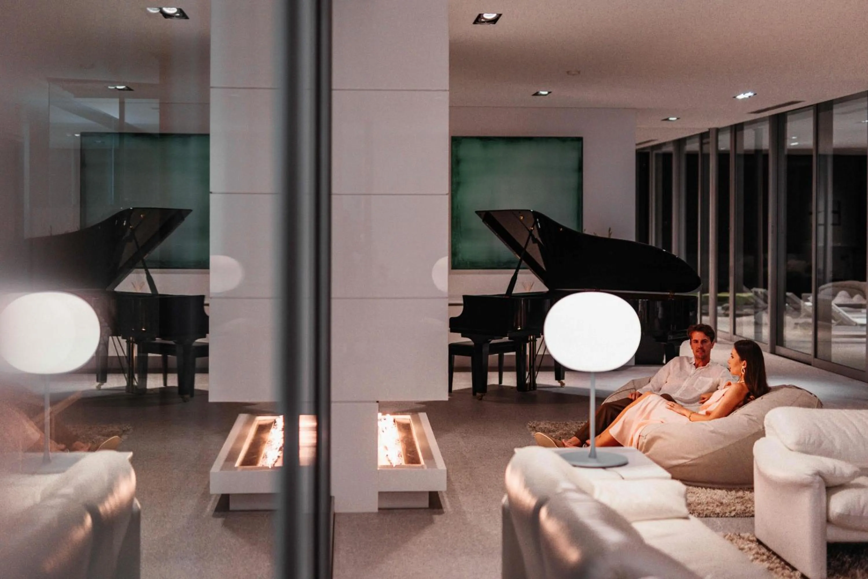 fireplace in Eagles Nest