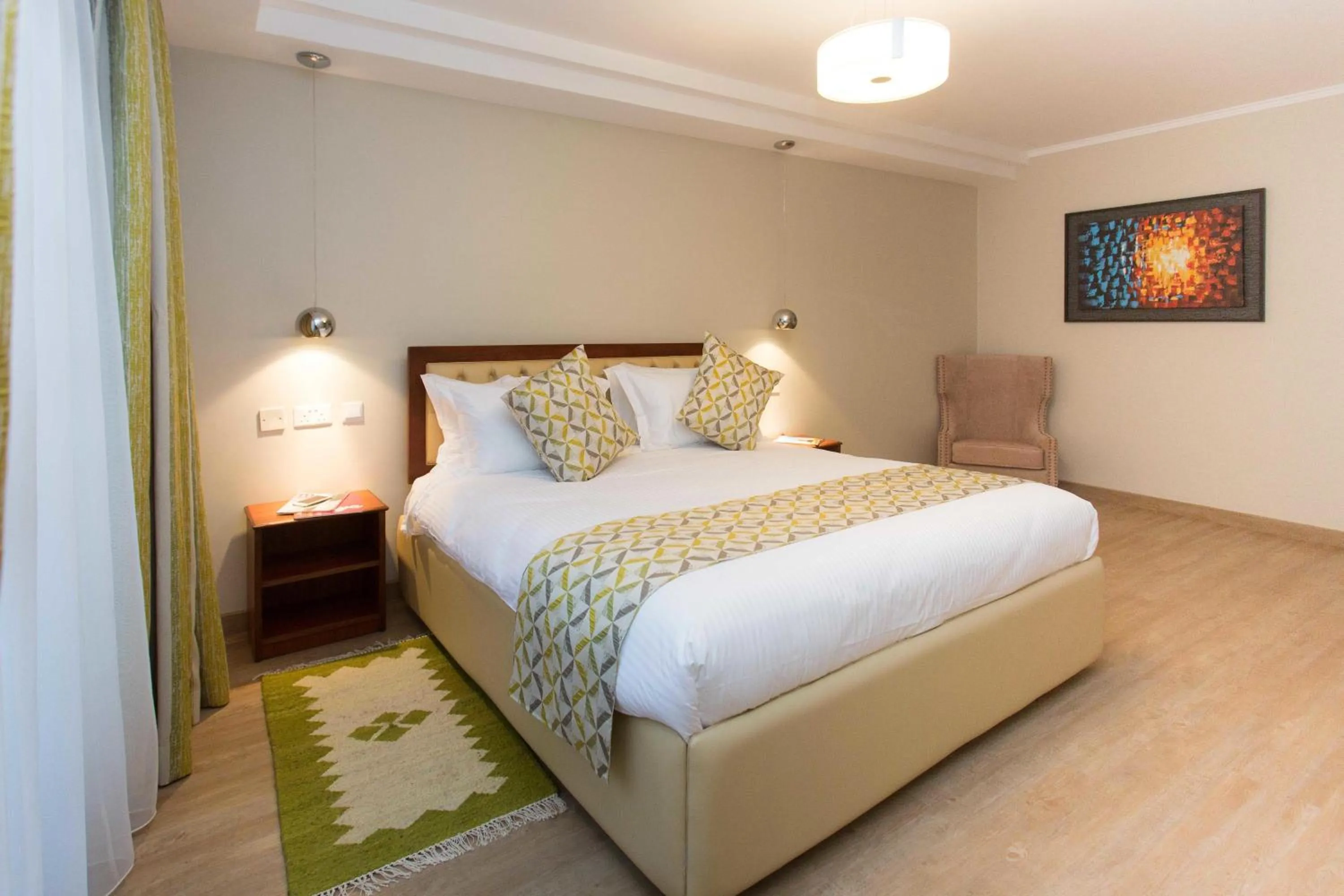 Bedroom, Bed in Cozy Residences by Trianum