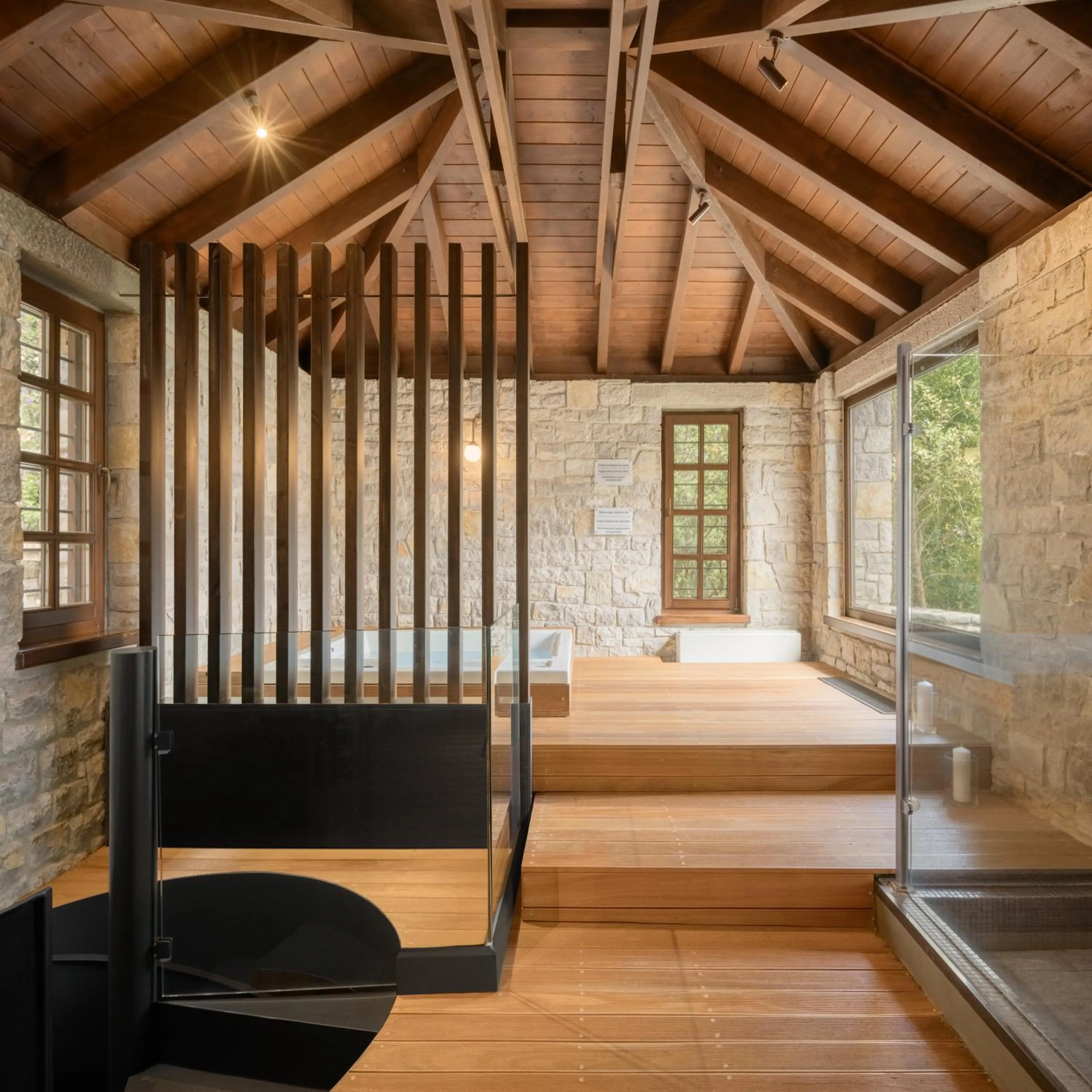 Spa and wellness centre/facilities, Bed in Aristi Mountain Resort