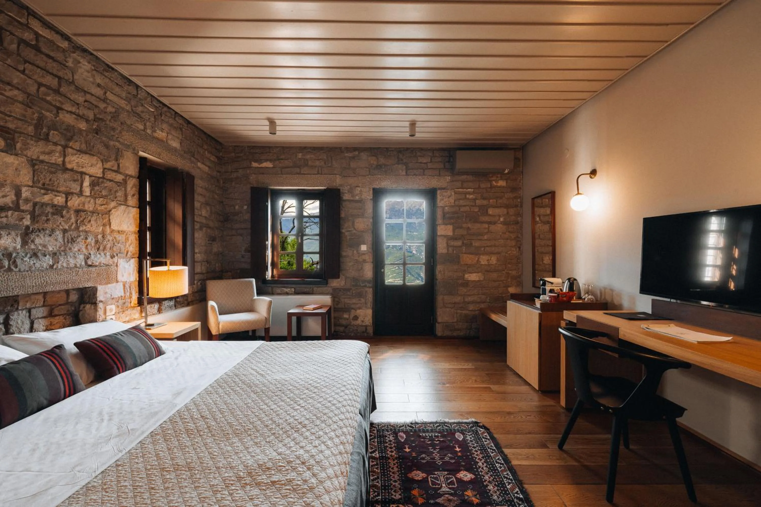 Bedroom, Bed in Aristi Mountain Resort