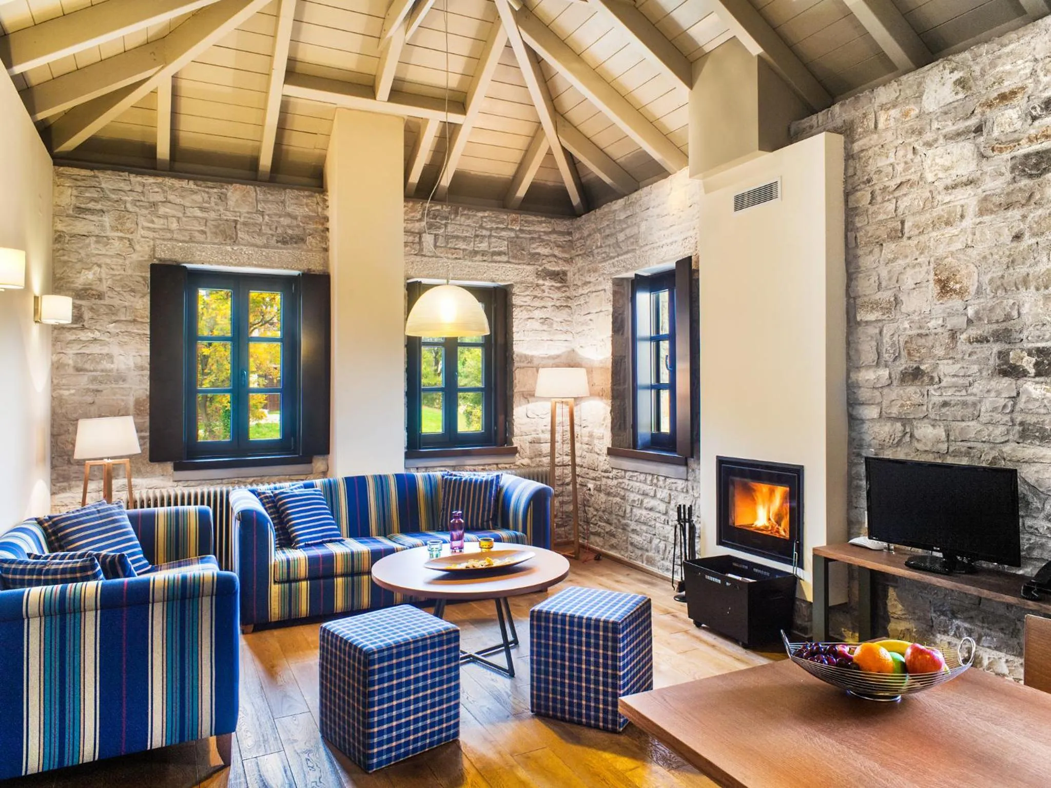 Decorative detail in Aristi Mountain Resort