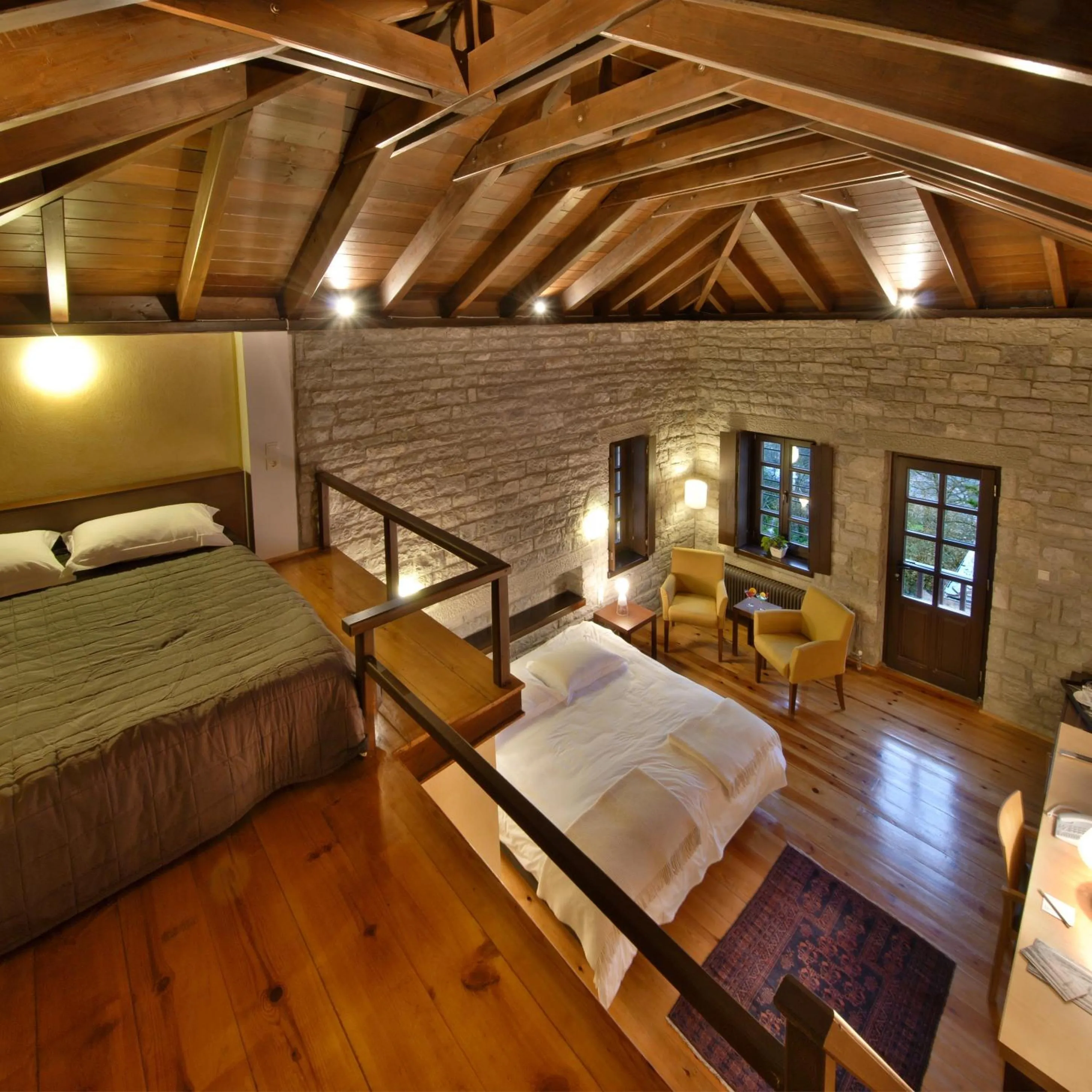Photo of the whole room, Bed in Aristi Mountain Resort