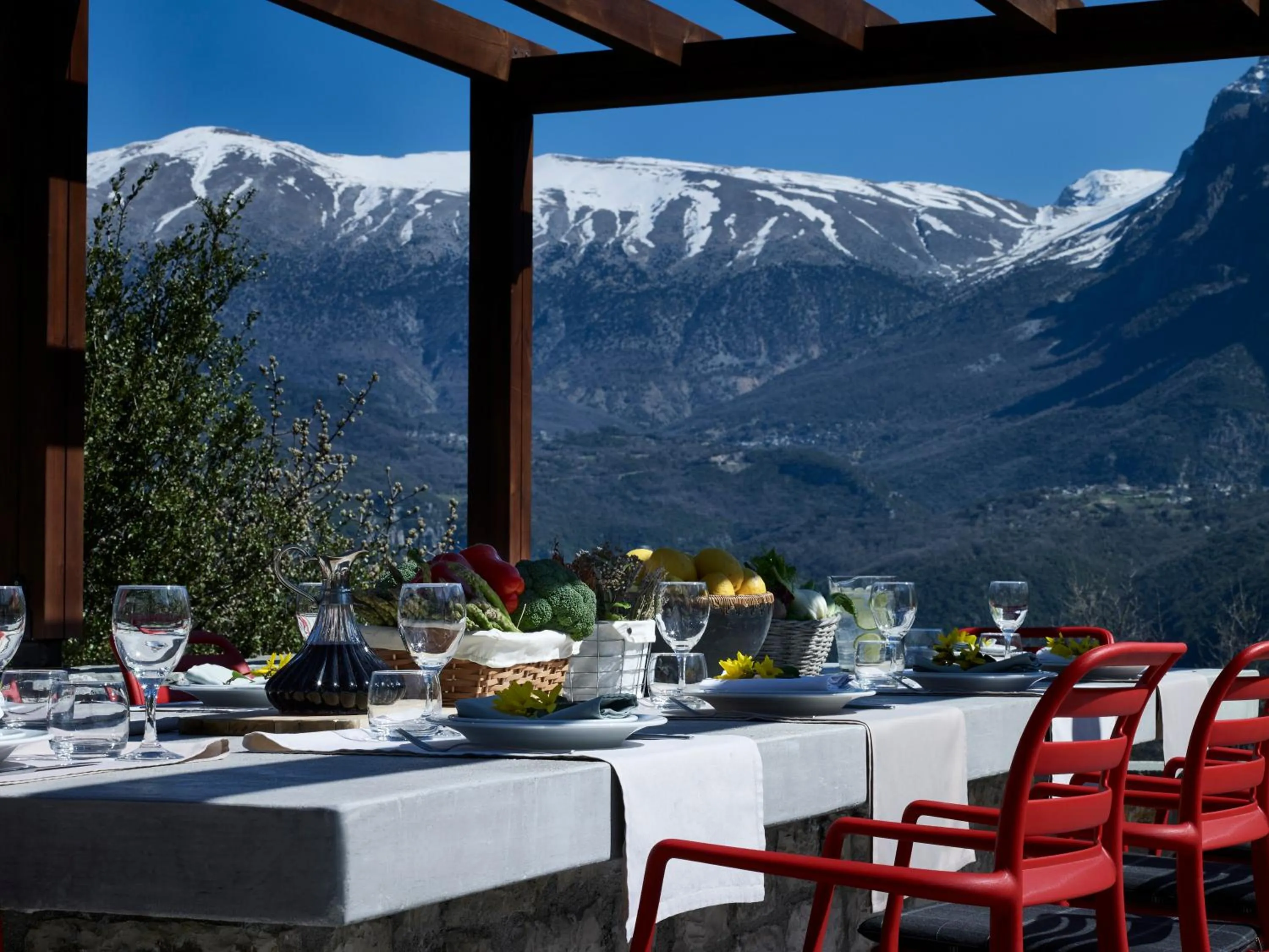 Restaurant/places to eat in Aristi Mountain Resort