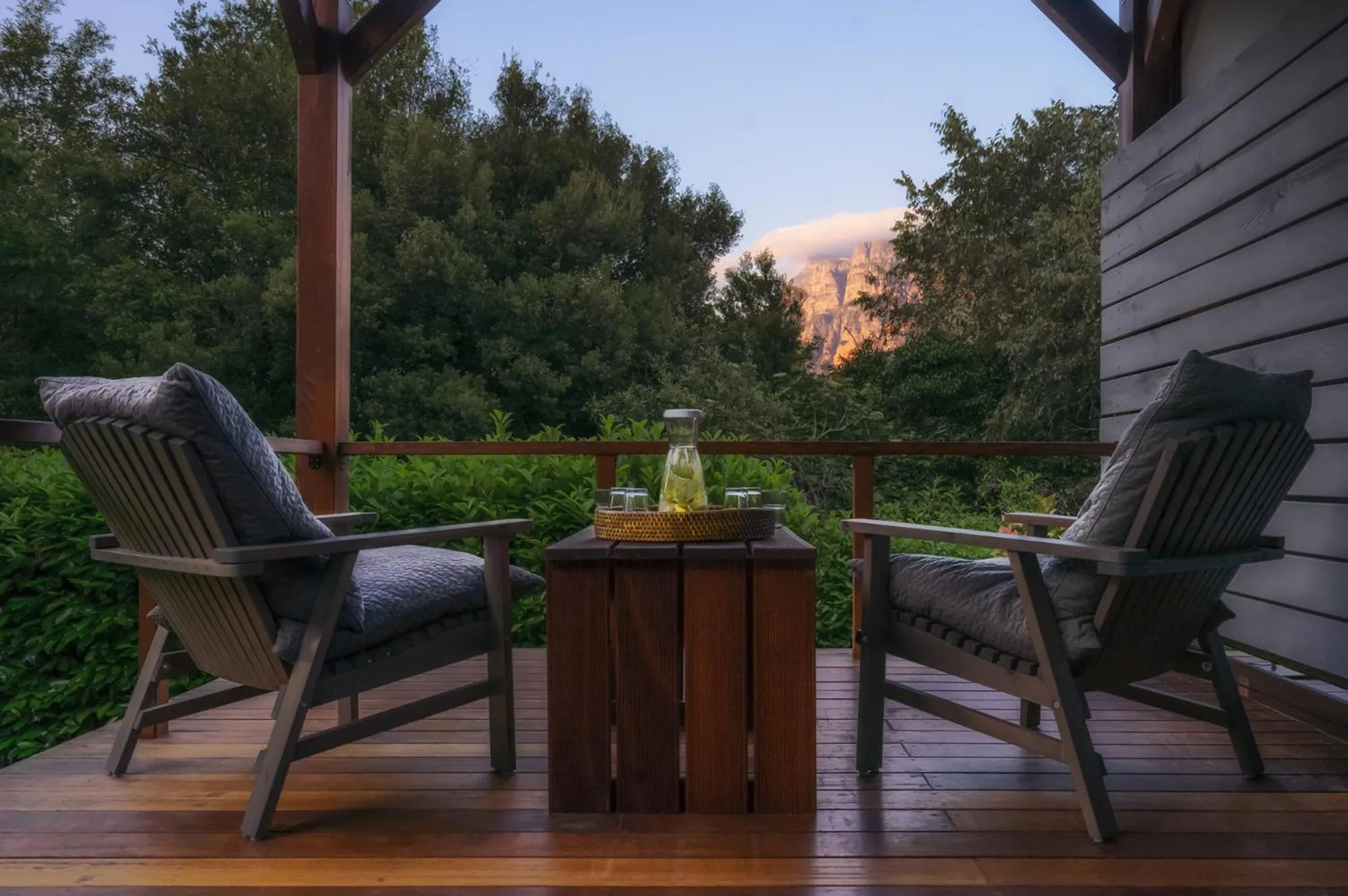 Patio in Aristi Mountain Resort