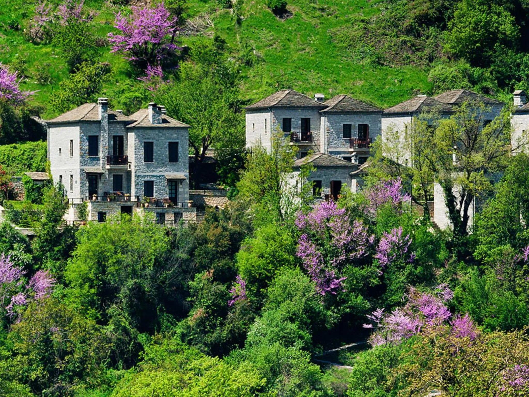 Facade/entrance in Aristi Mountain Resort