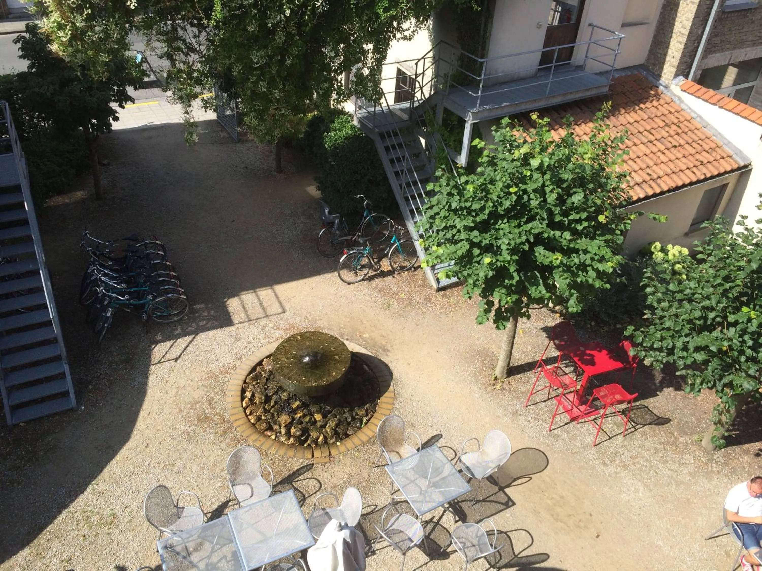 Patio in Hotel De Loft