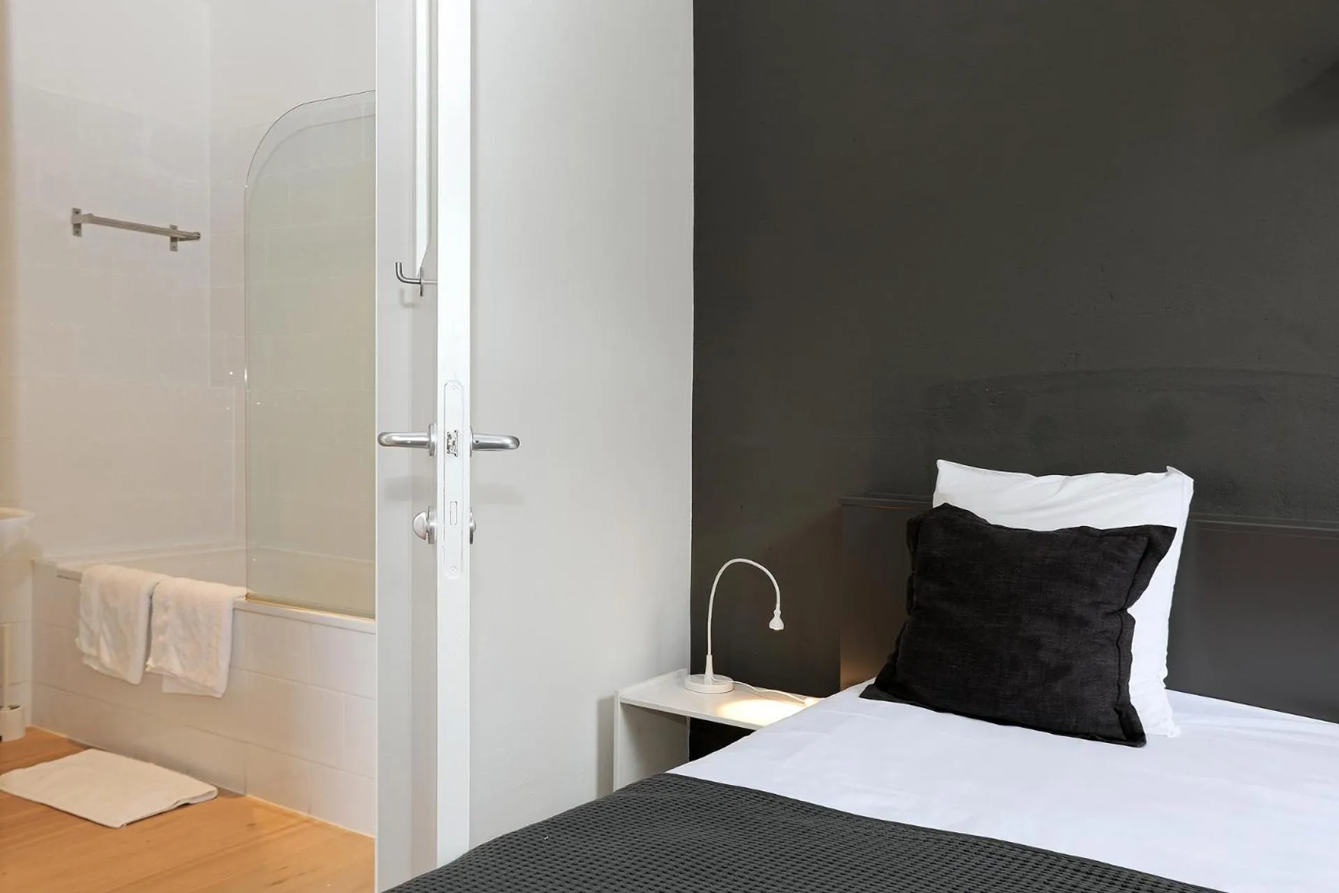 Bed in Hotel De Loft