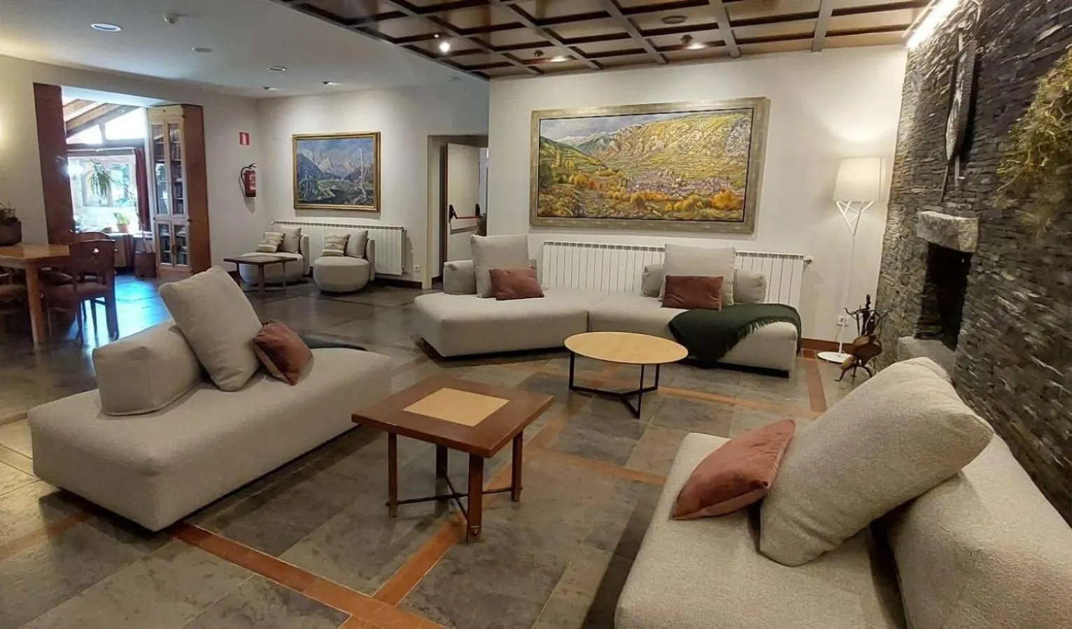 Living room in Hotel Saurat