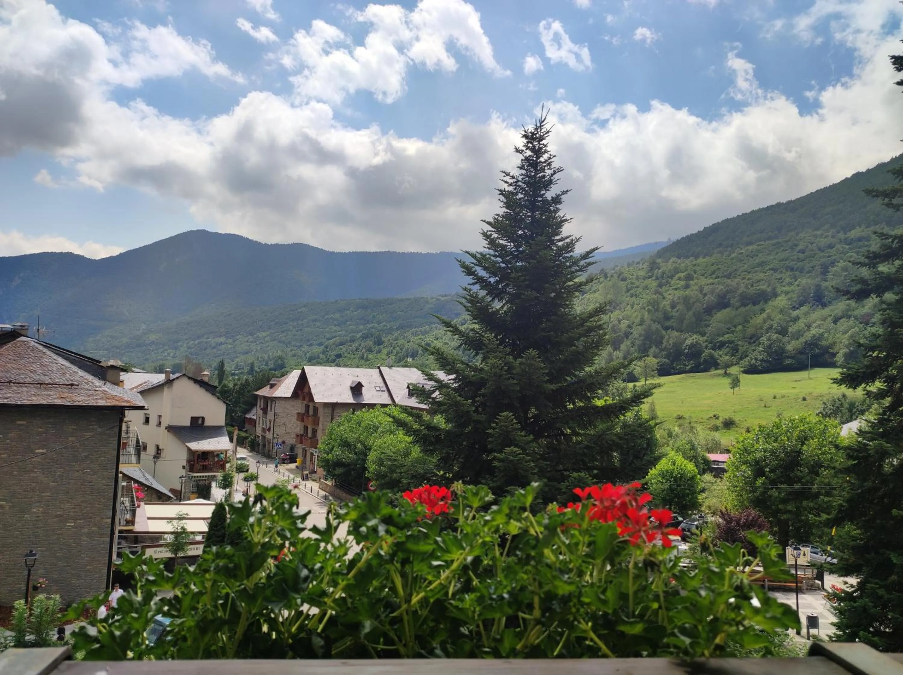 Natural landscape in Hotel Saurat