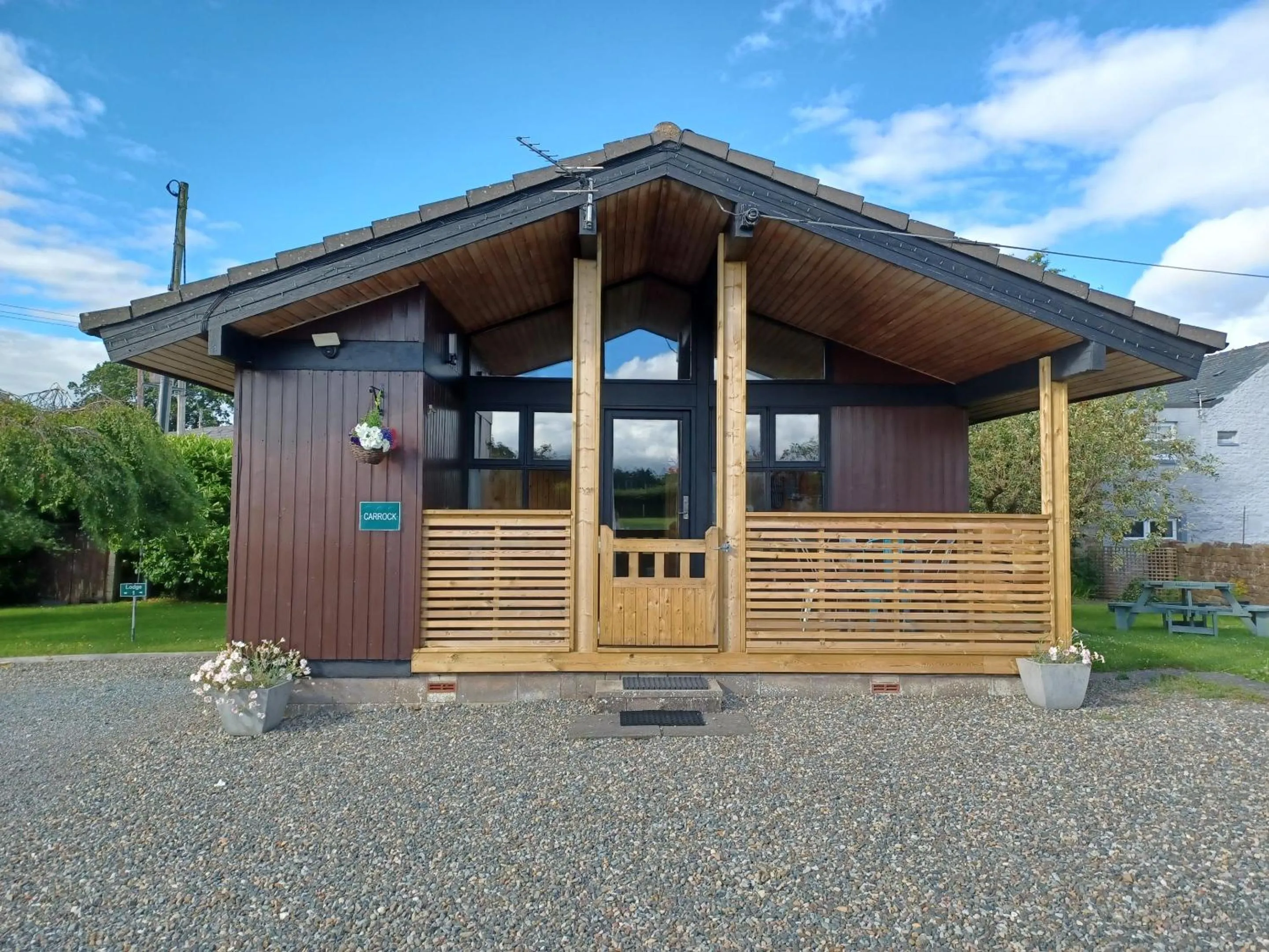 Property building in Green View Lodges