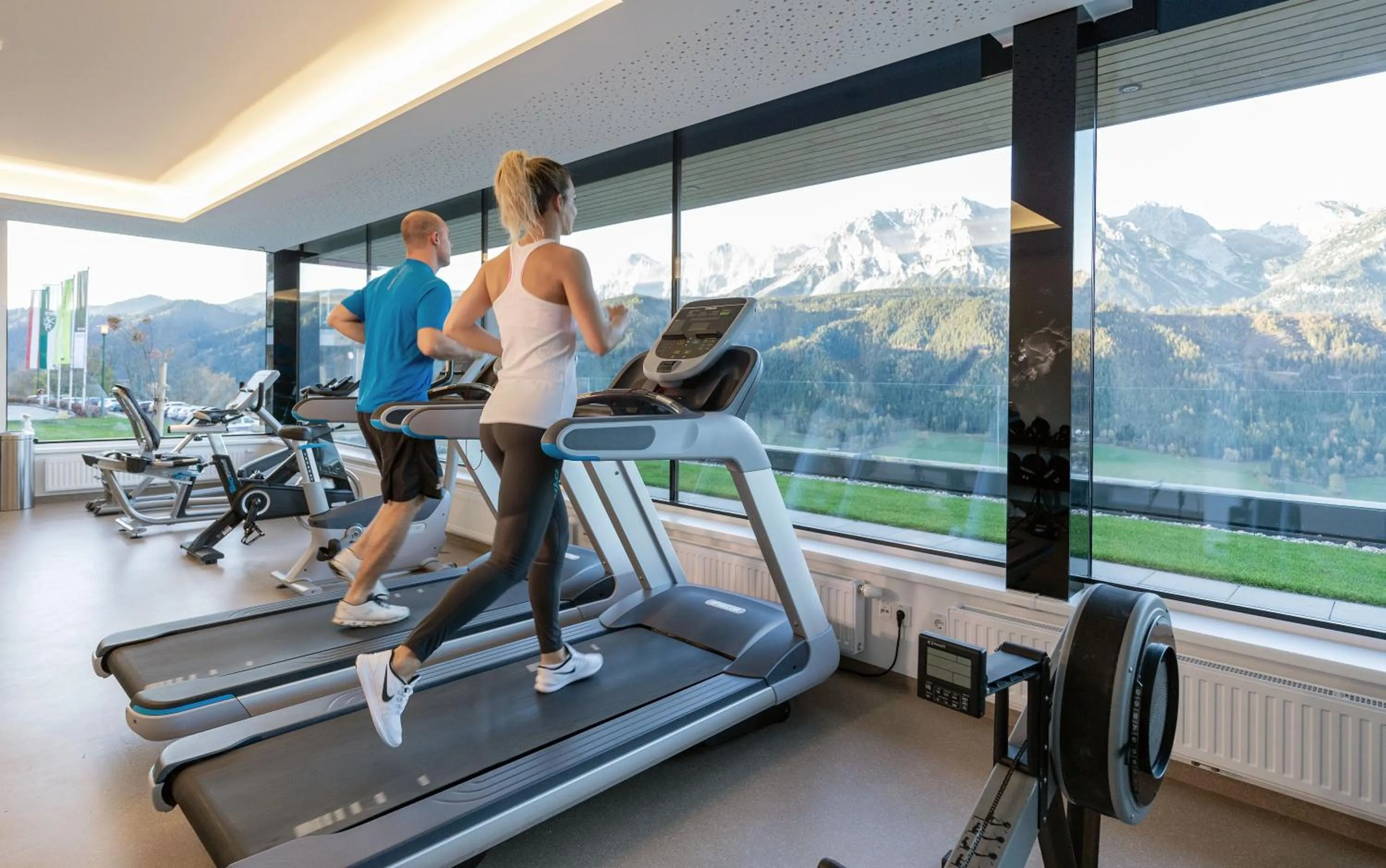 Fitness centre/facilities in Hotel Schütterhof