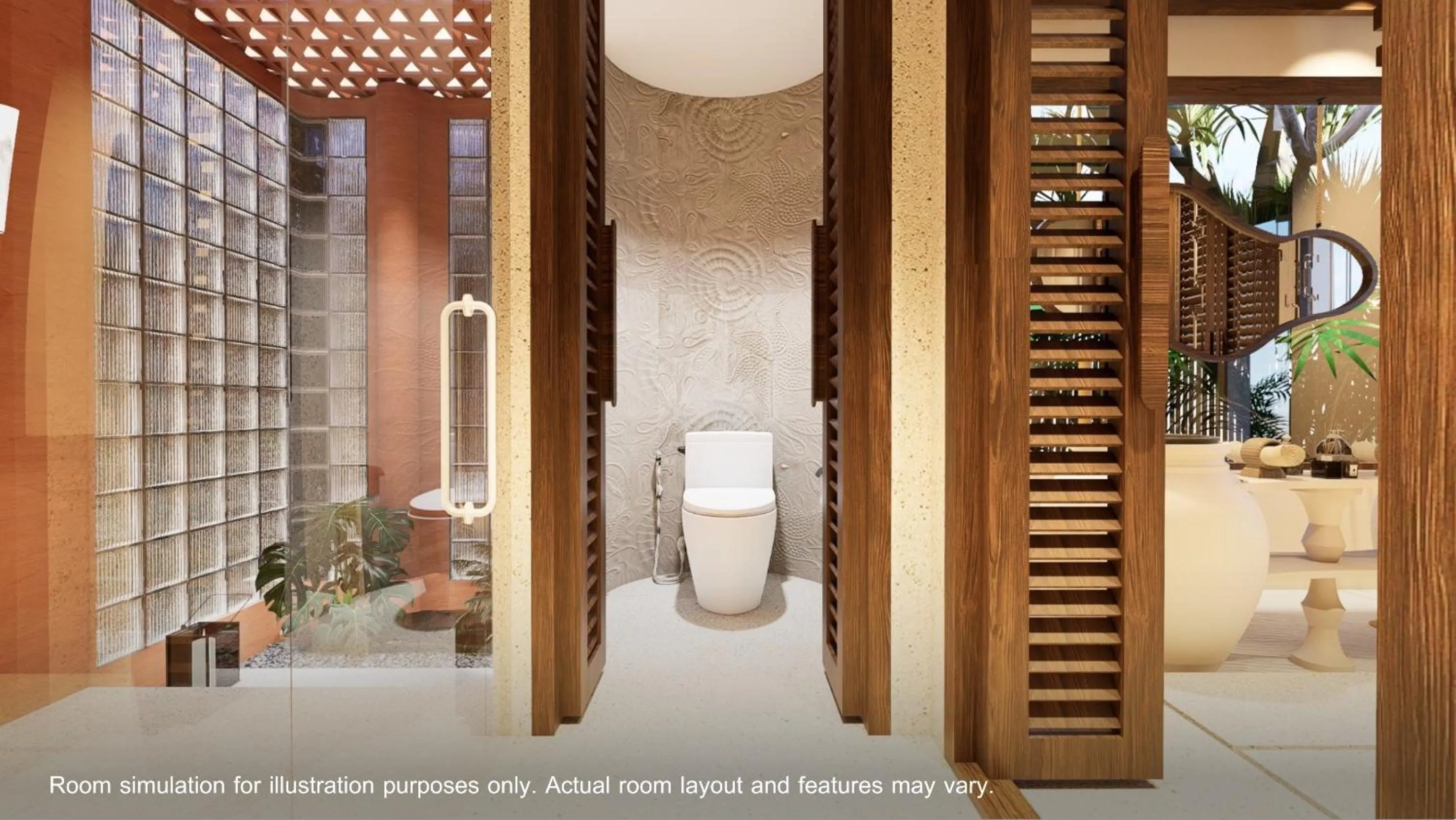 Bathroom in Railay Village Resort and Spa