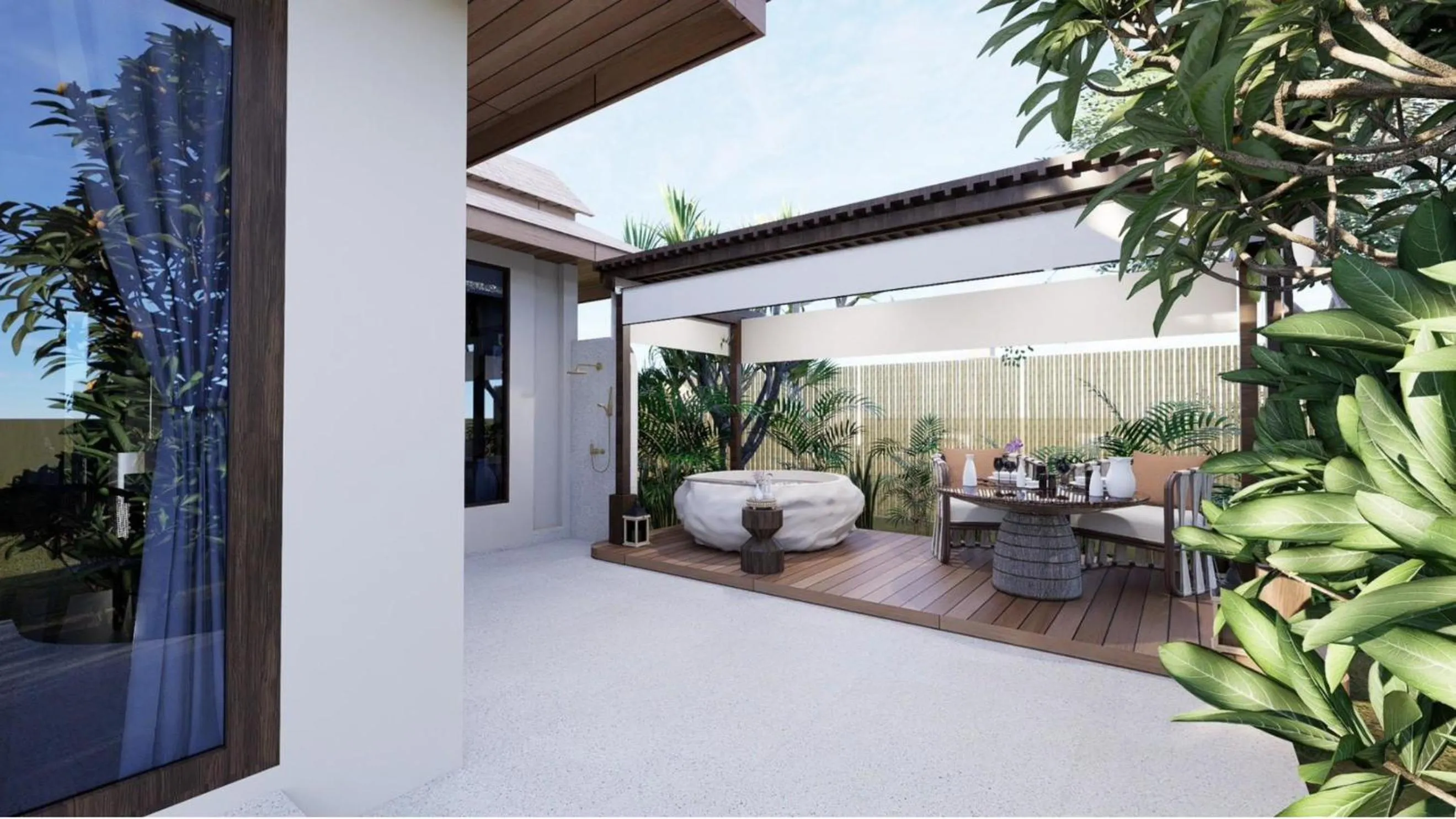 Living room in Railay Village Resort and Spa