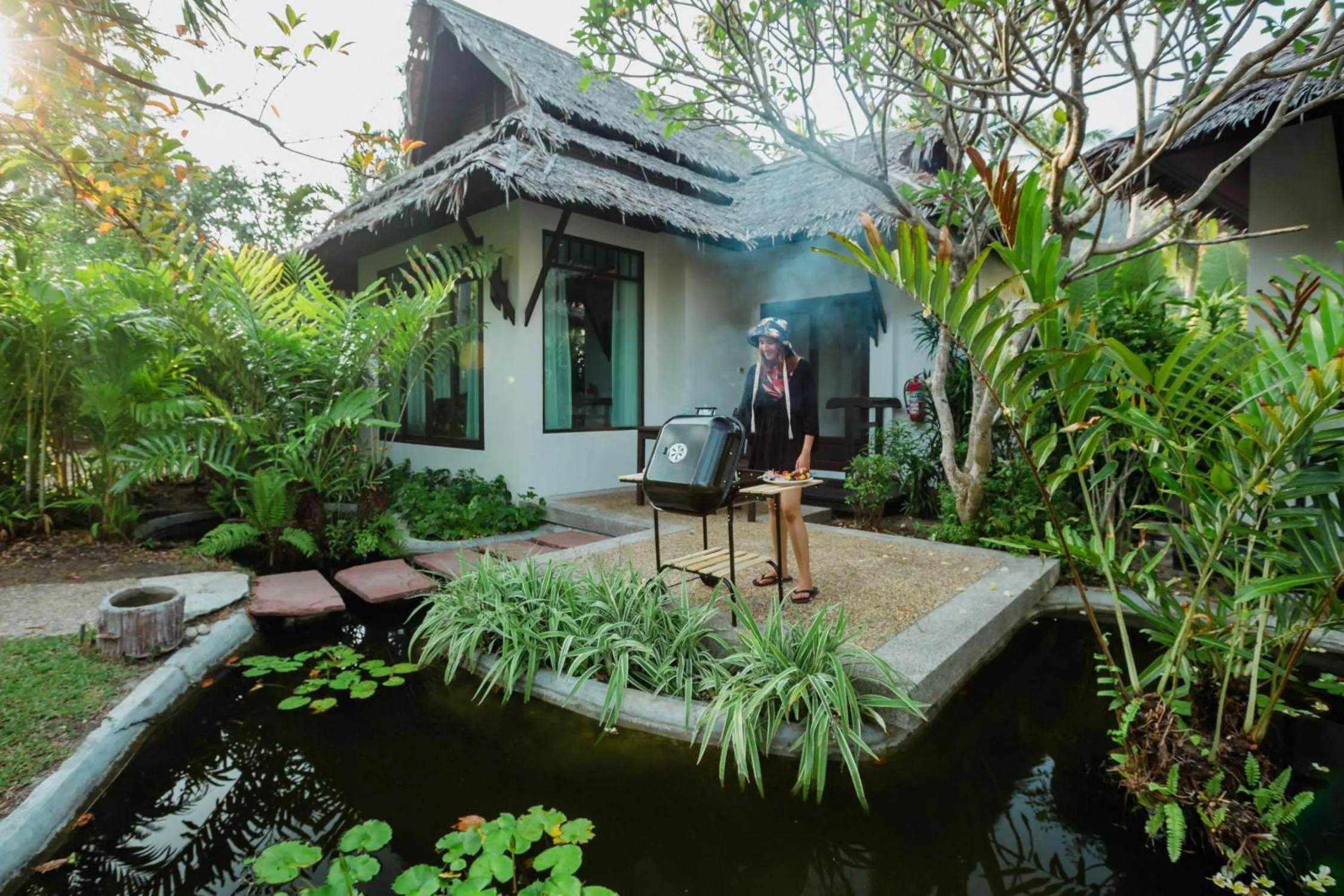 Garden view in Railay Village Resort and Spa